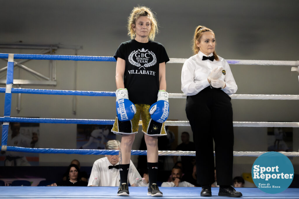 Italian Boxing Italian Women's Flyweight Title - Aurora De Persio vs Giacoma Cordio