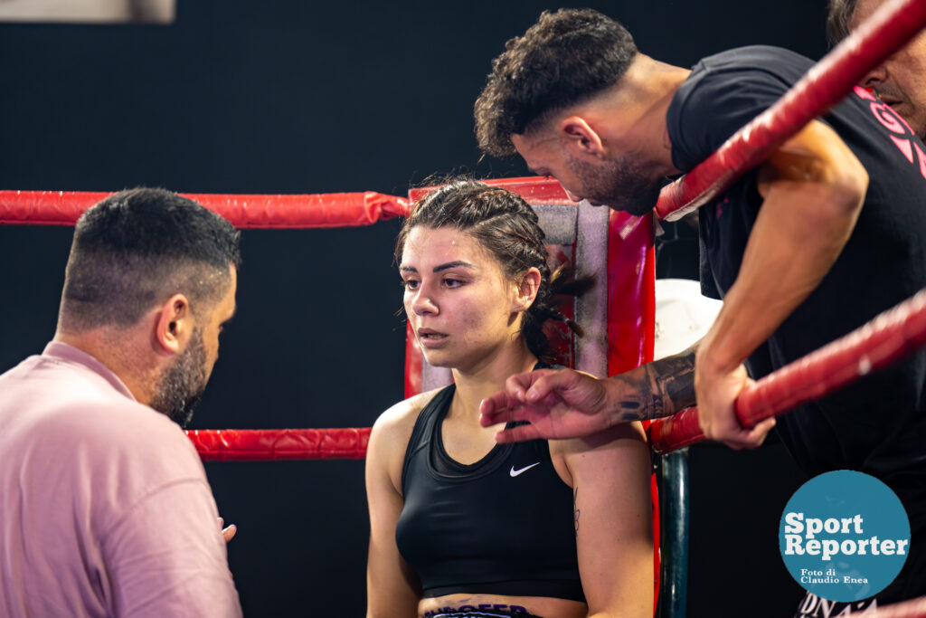 Italian Boxing Italian Women's Flyweight Title - Aurora De Persio vs Giacoma Cordio