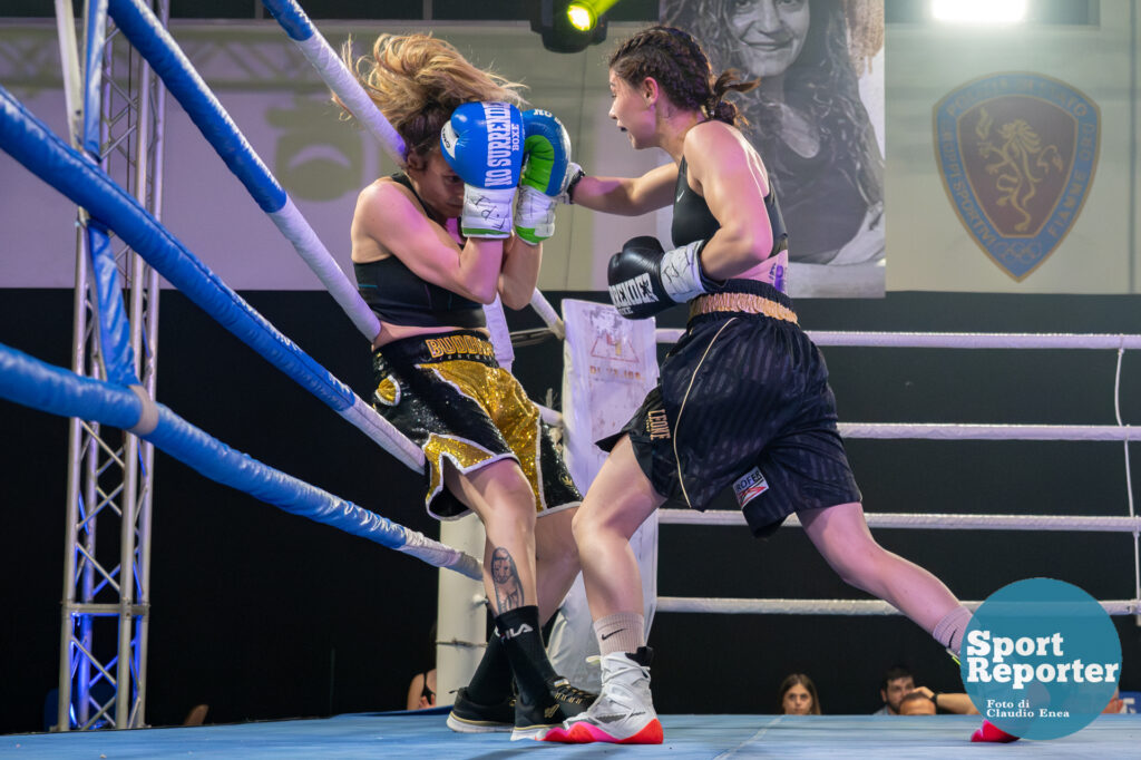 Italian Boxing Italian Women's Flyweight Title - Aurora De Persio vs Giacoma Cordio