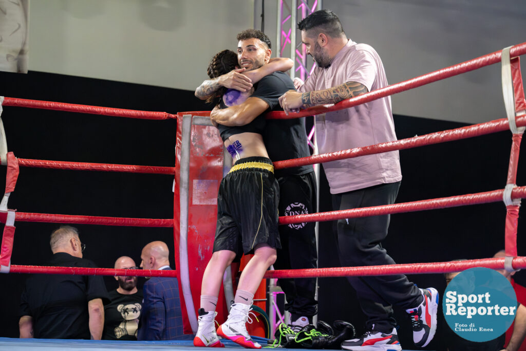 Italian Boxing Italian Women's Flyweight Title - Aurora De Persio vs Giacoma Cordio