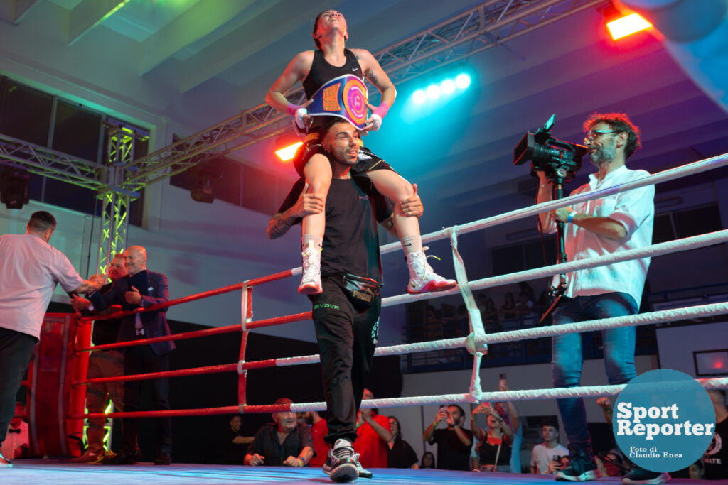 Italian Boxing Italian Women's Flyweight Title - Aurora De Persio vs Giacoma Cordio