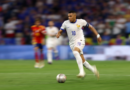 MUNICH, GERMANY – JULY 09: Kylian Mbappe of France runs with the ball during the UEFA EURO 2024 Semi-Final match between Spain and France at Munich Football Arena on July 09, 2024 in Munich, Germany. (Photo by Alex Pantling – UEFA/UEFA via Getty Images)