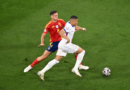 MUNICH, GERMANY – JULY 09: Kylian Mbappe of France controls the ball whilst under pressure from Fabian Ruiz of Spain during the UEFA EURO 2024 Semi-Final match between Spain and France at Munich Football Arena on July 09, 2024 in Munich, Germany. (Photo by Tullio Puglia – UEFA/UEFA via Getty Images)