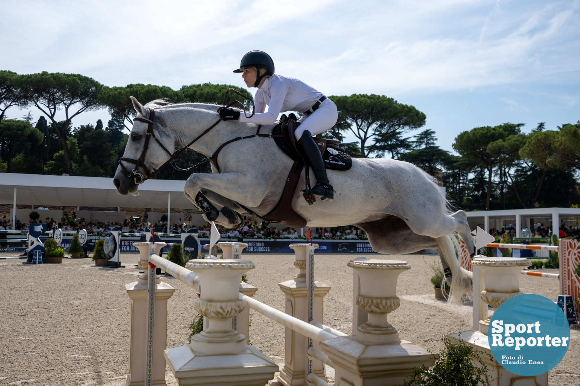 Horse riding Longines Global Champions Tour Rome 2024