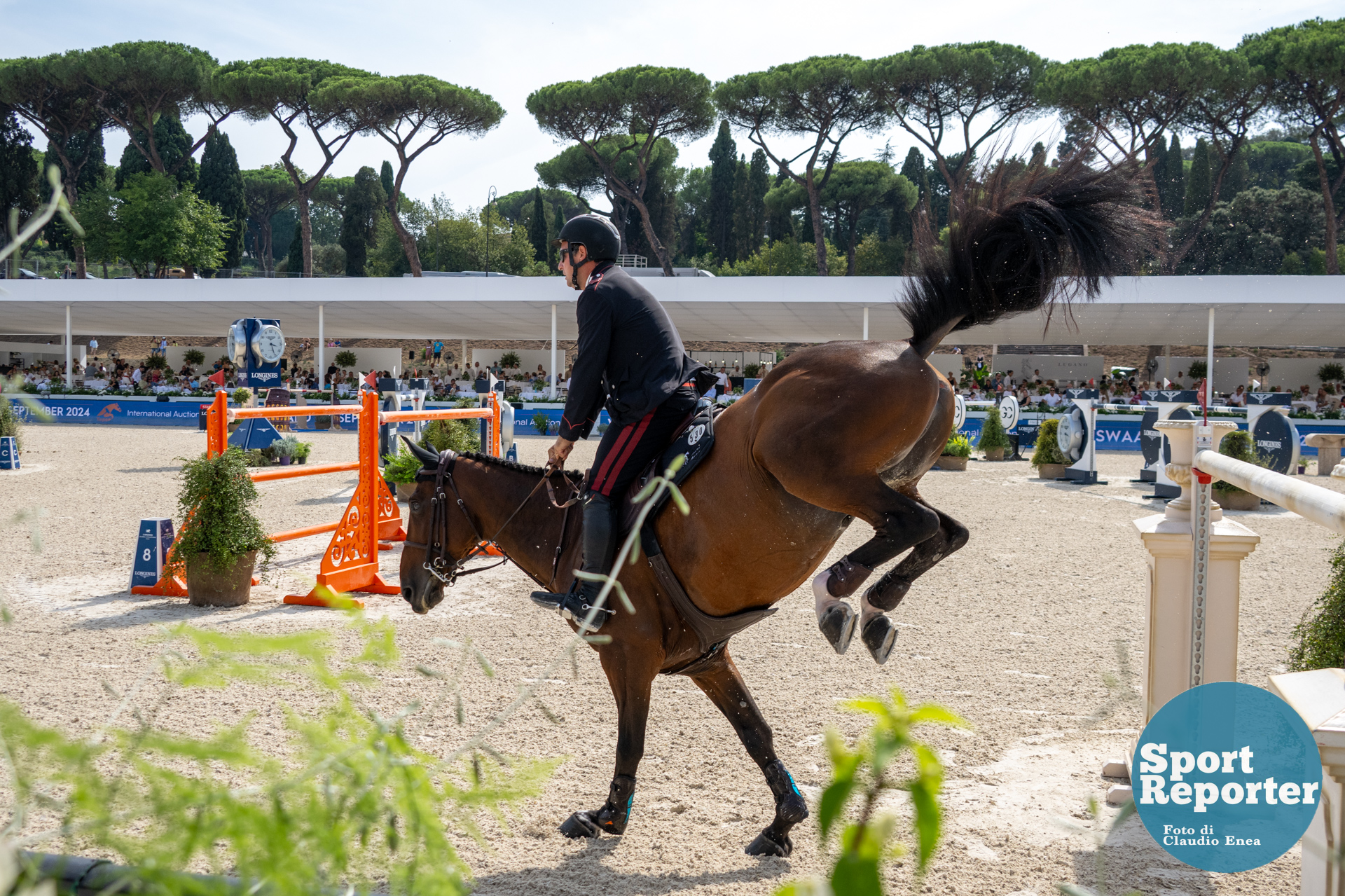 Horse riding Longines Global Champions Tour Rome 2024