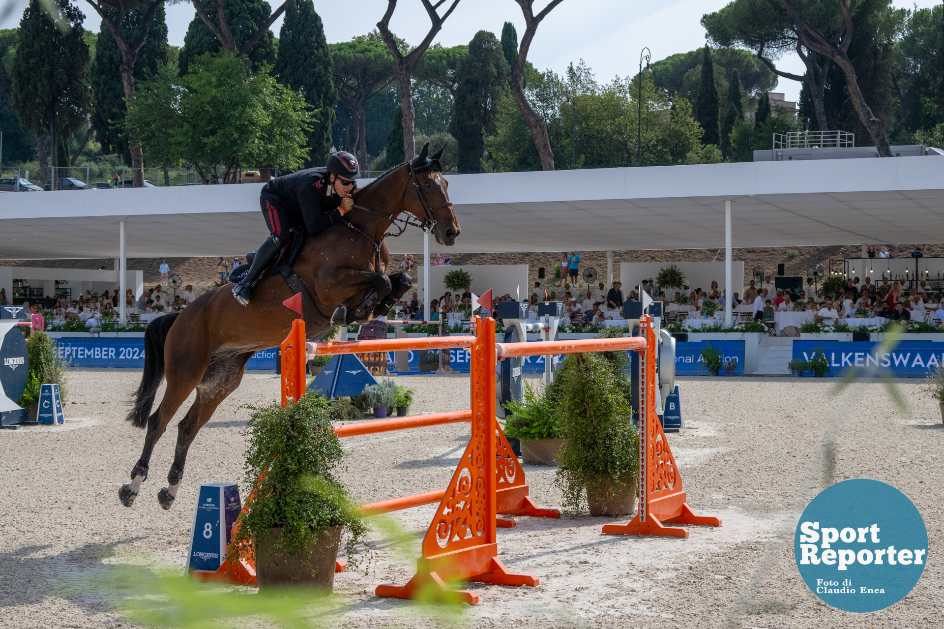 Horse riding Longines Global Champions Tour Rome 2024