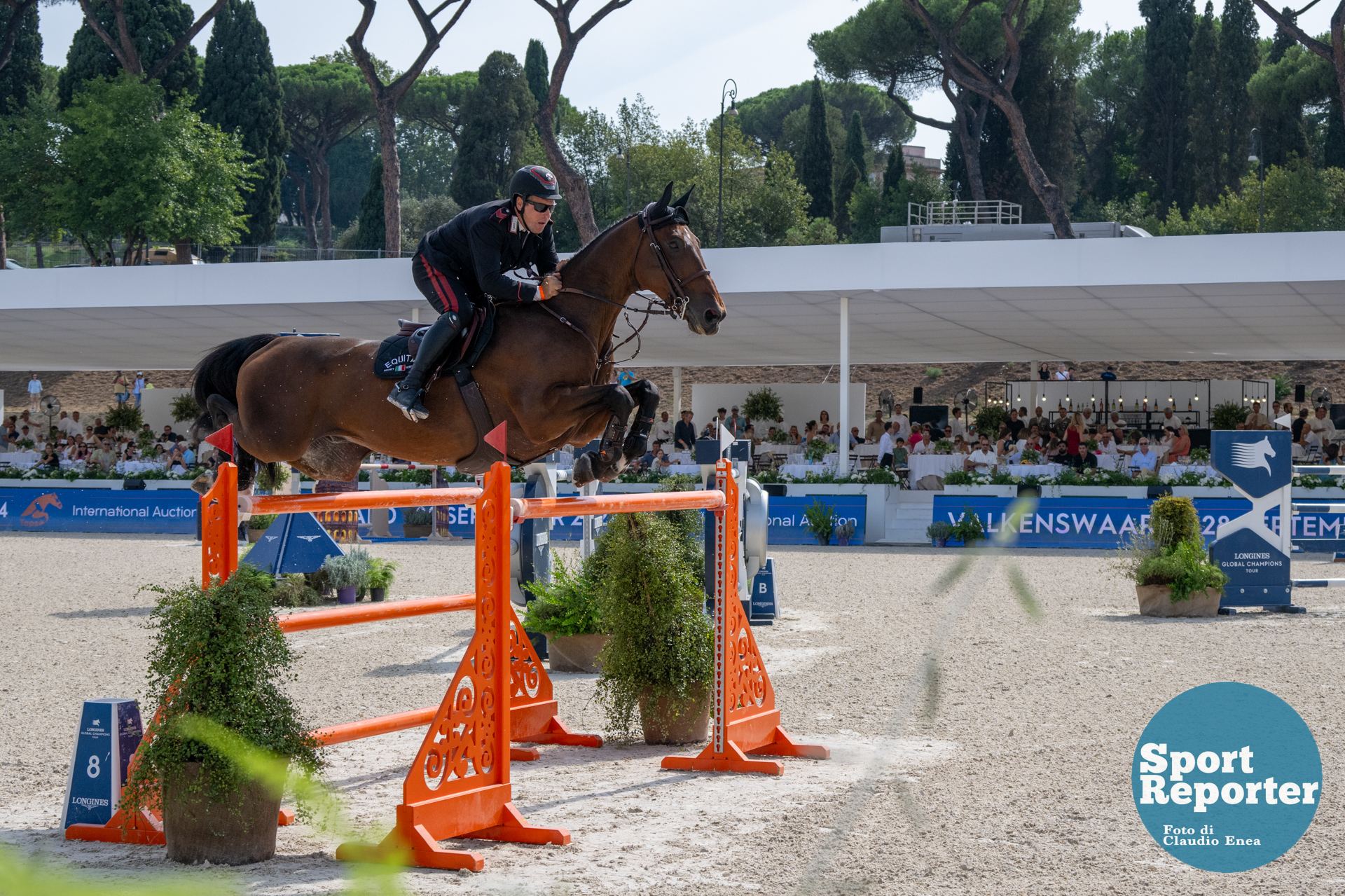 Horse riding Longines Global Champions Tour Rome 2024