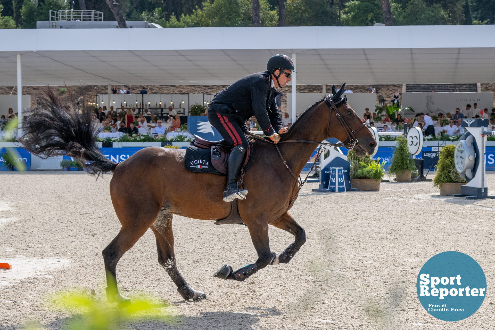 Horse riding Longines Global Champions Tour Rome 2024