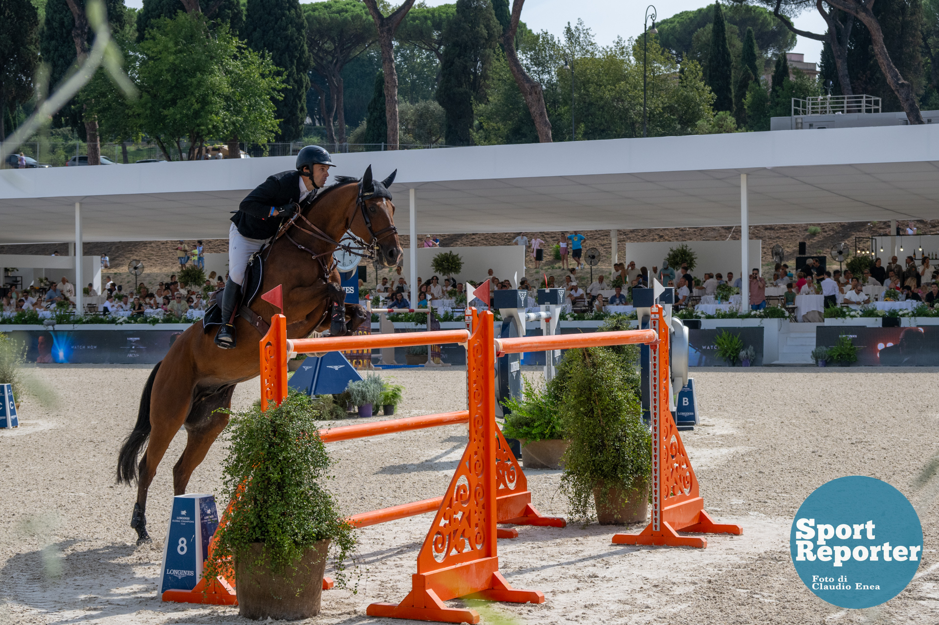 Horse riding Longines Global Champions Tour Rome 2024