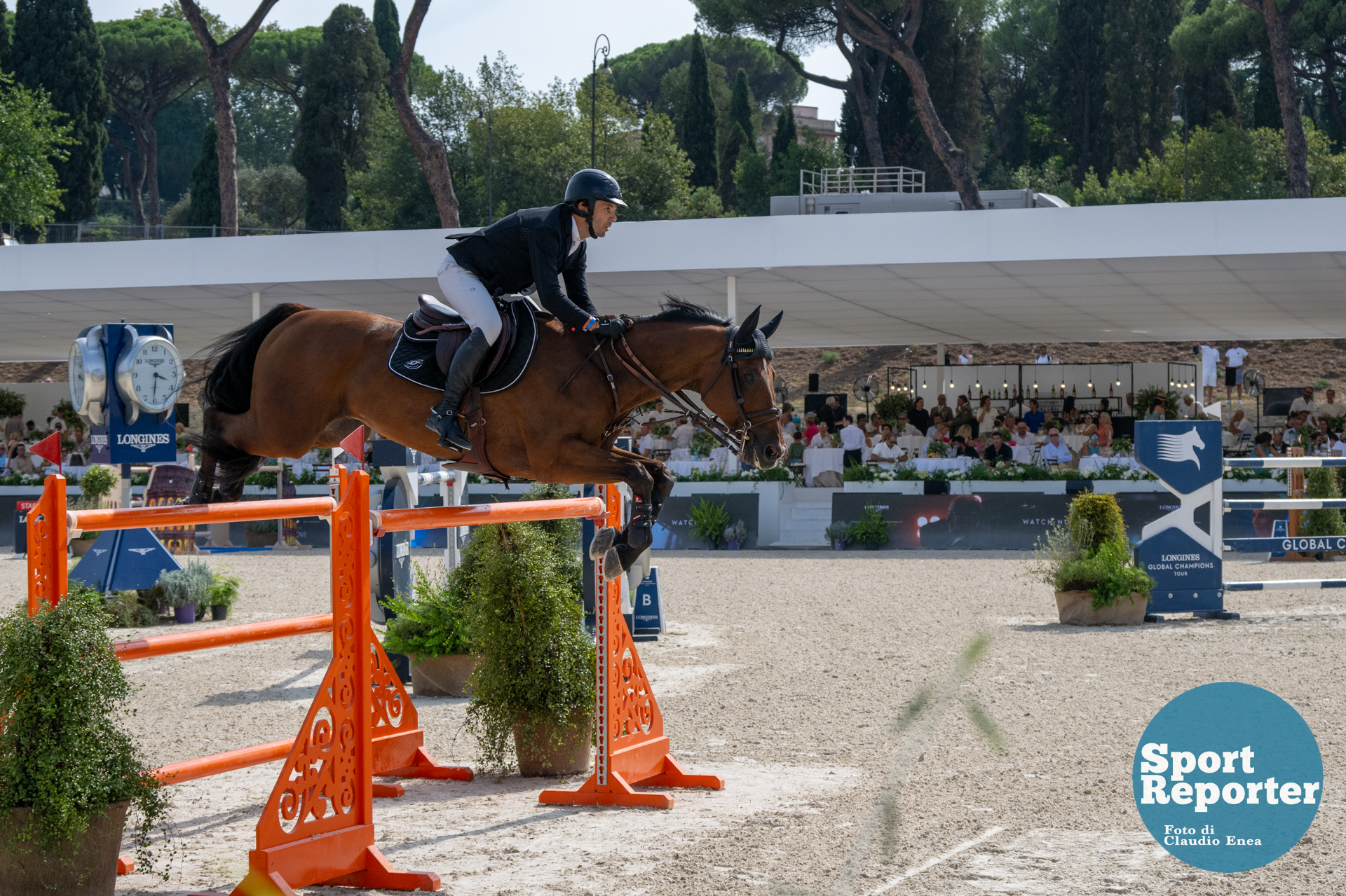 Horse riding Longines Global Champions Tour Rome 2024