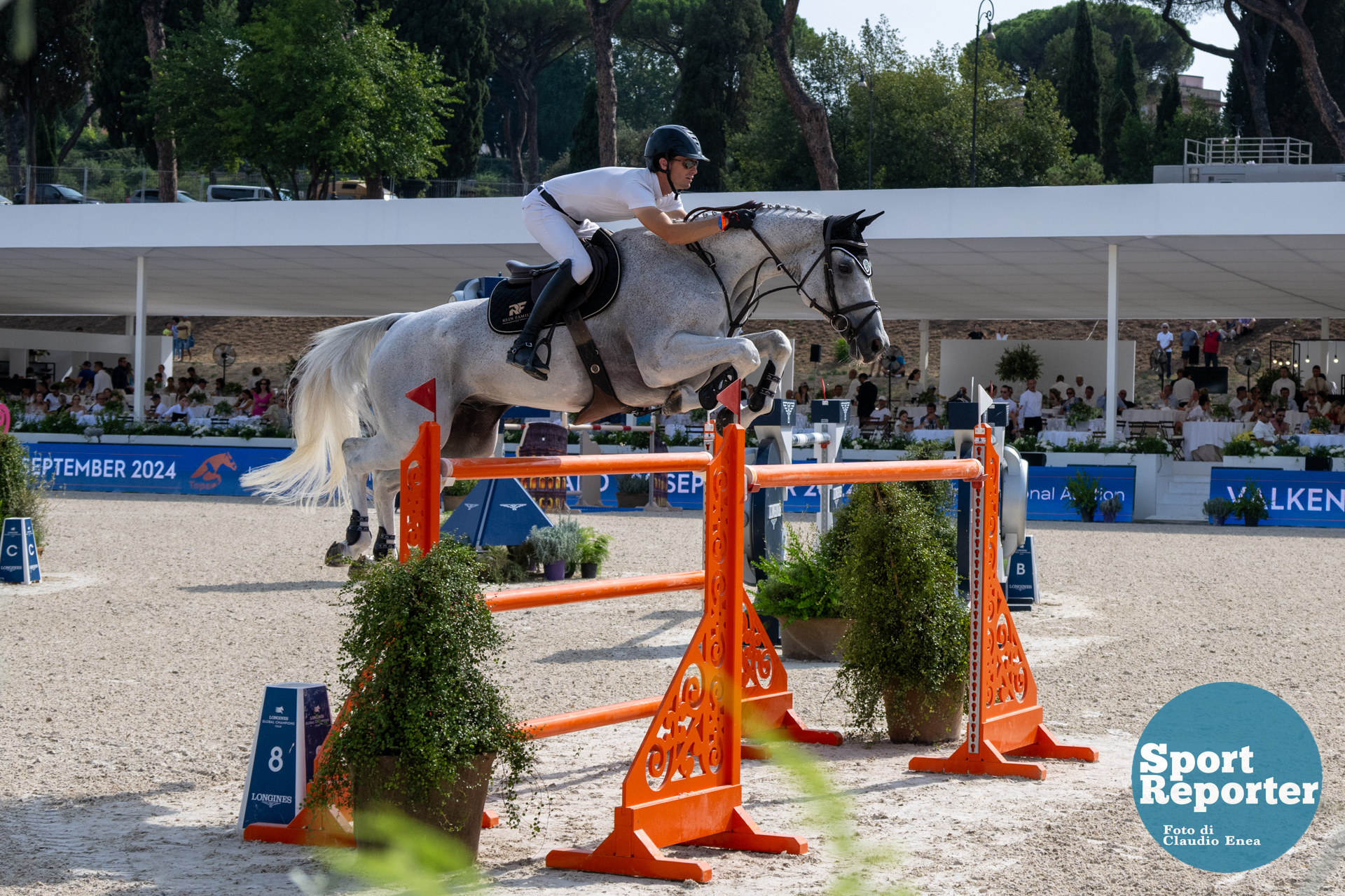 Horse riding Longines Global Champions Tour Rome 2024