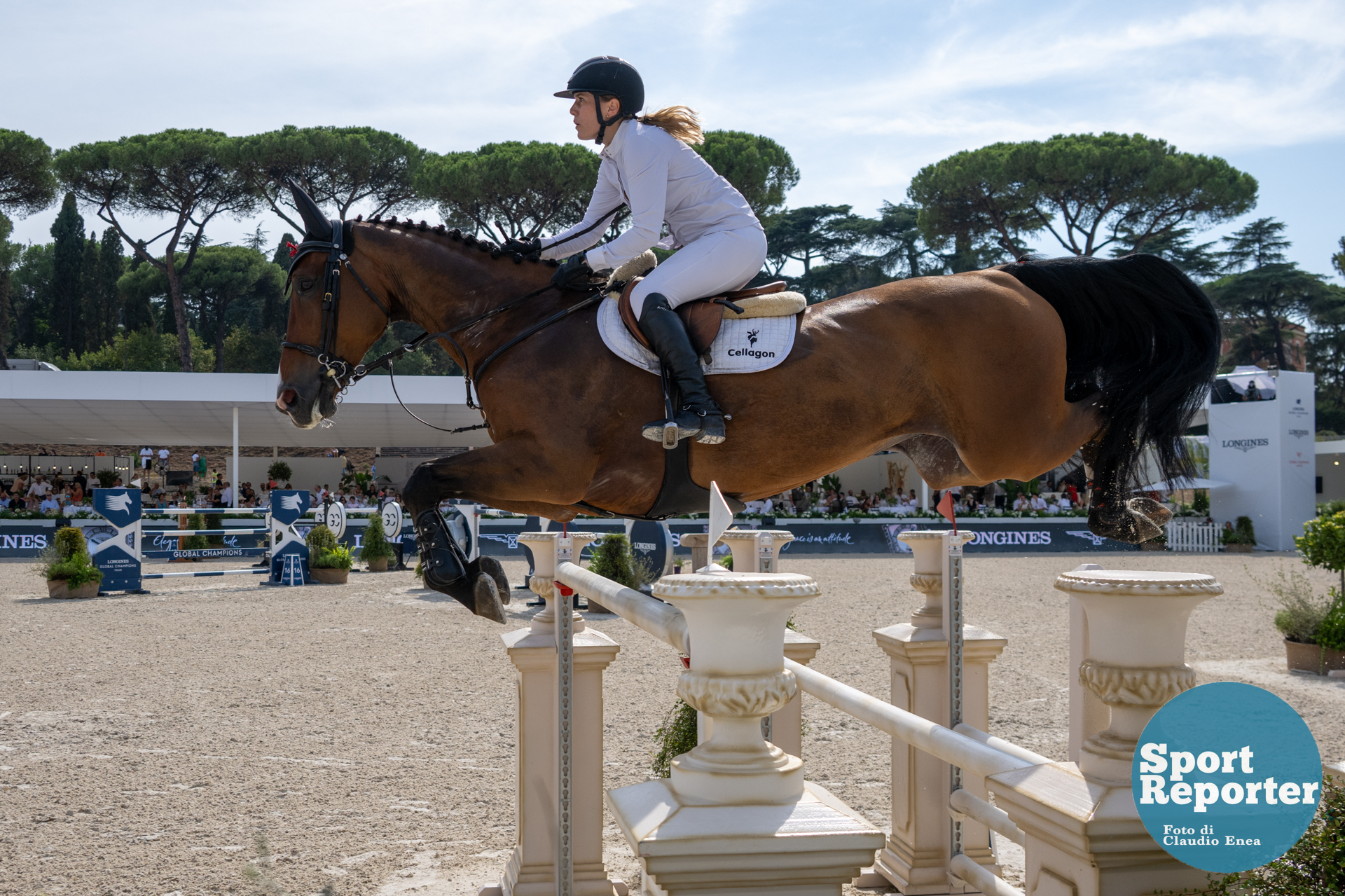 Horse riding Longines Global Champions Tour Rome 2024