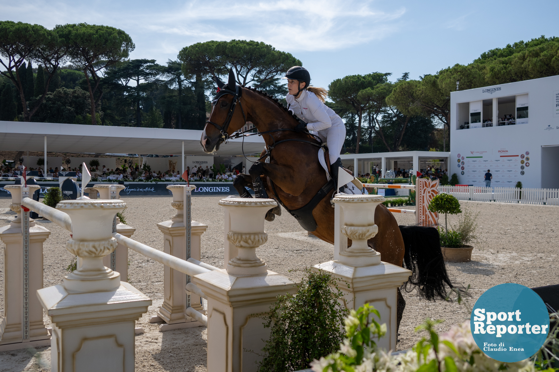 Horse riding Longines Global Champions Tour Rome 2024