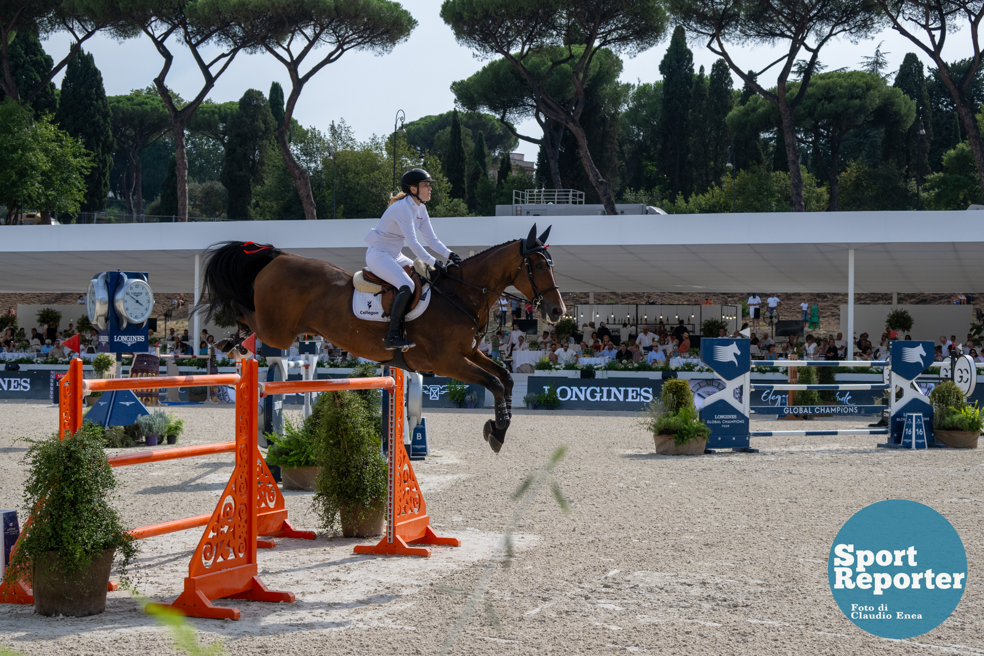 Horse riding Longines Global Champions Tour Rome 2024