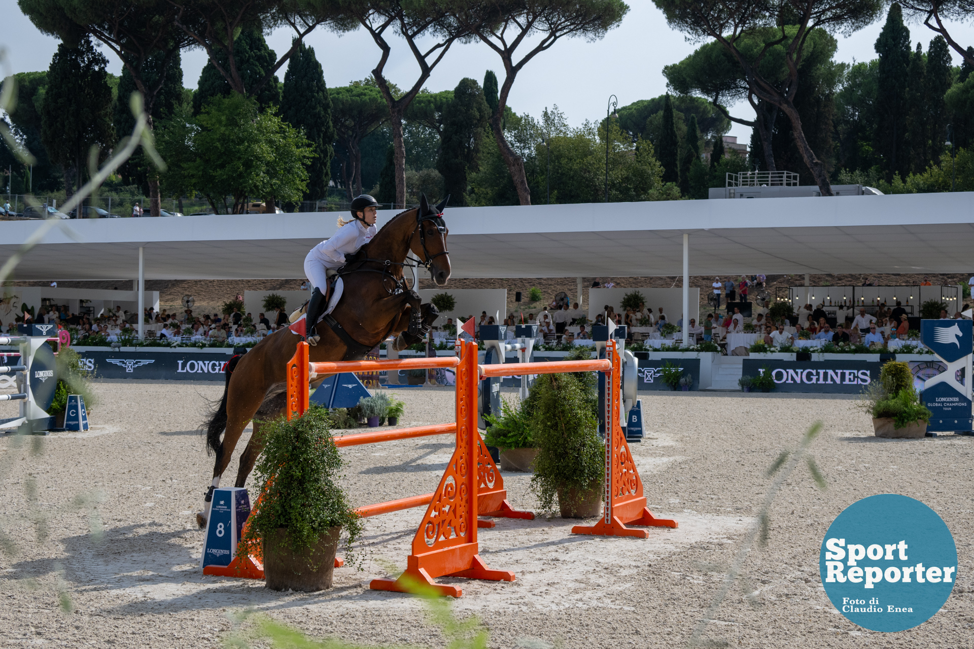 Horse riding Longines Global Champions Tour Rome 2024