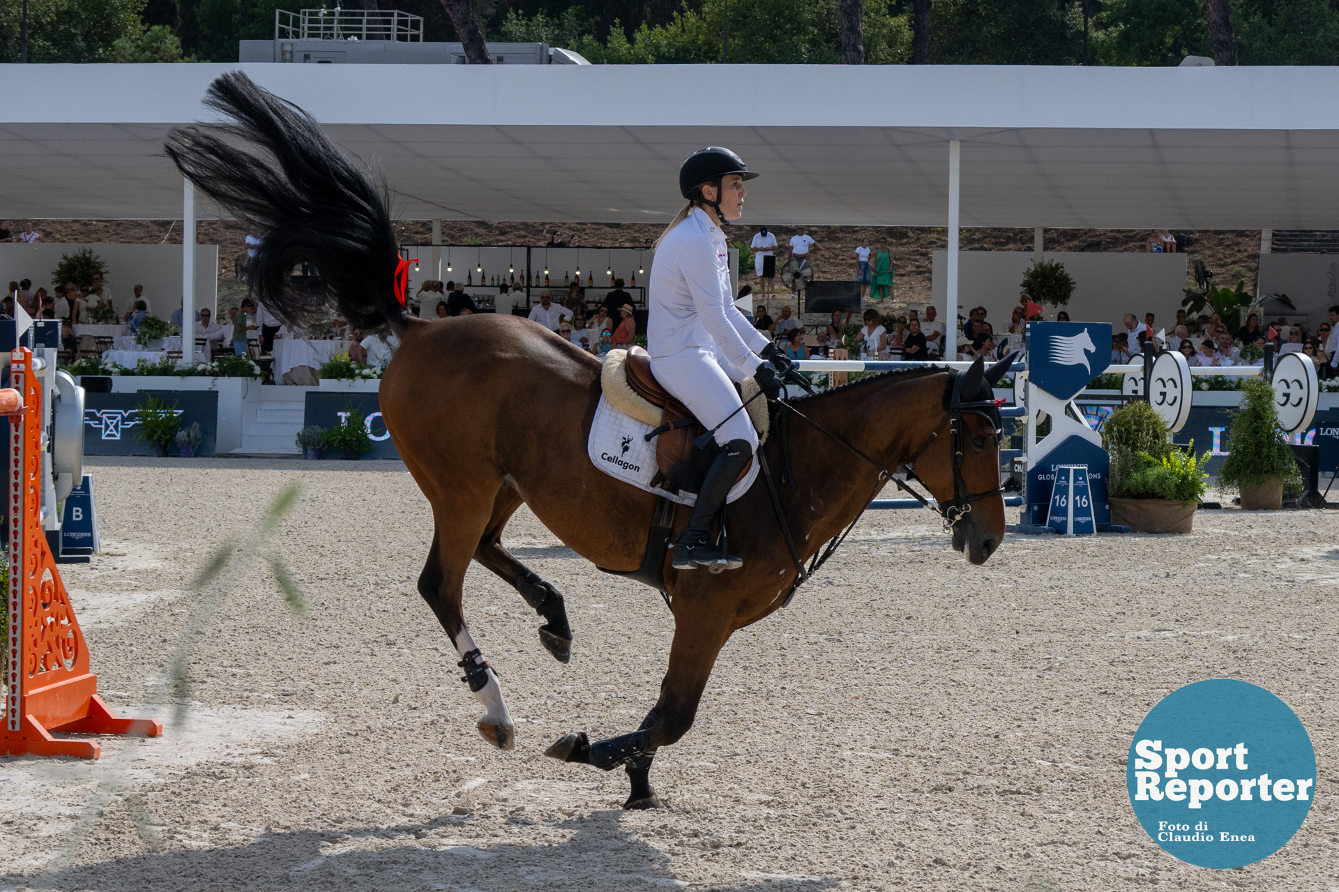 Horse riding Longines Global Champions Tour Rome 2024