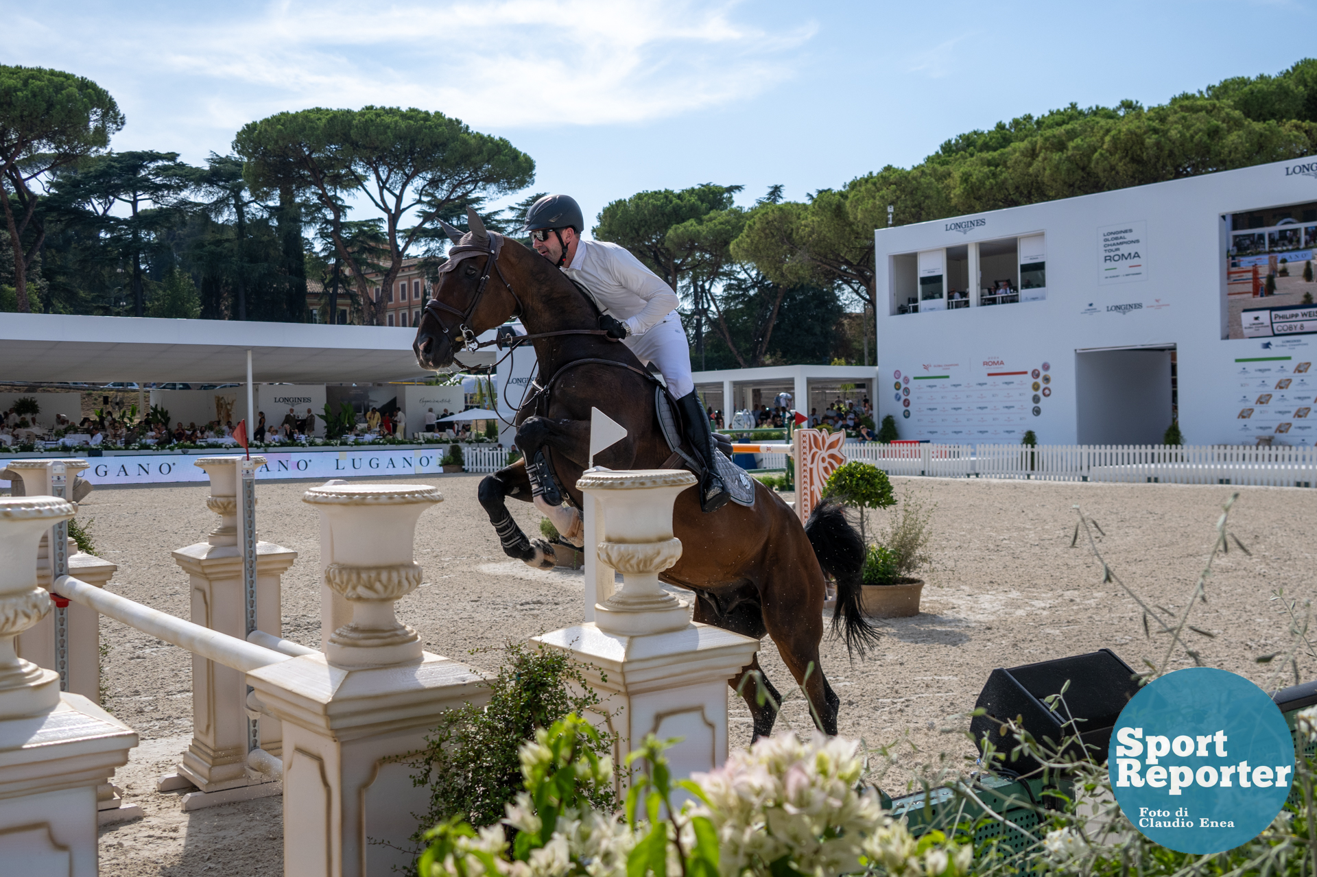 Horse riding Longines Global Champions Tour Rome 2024