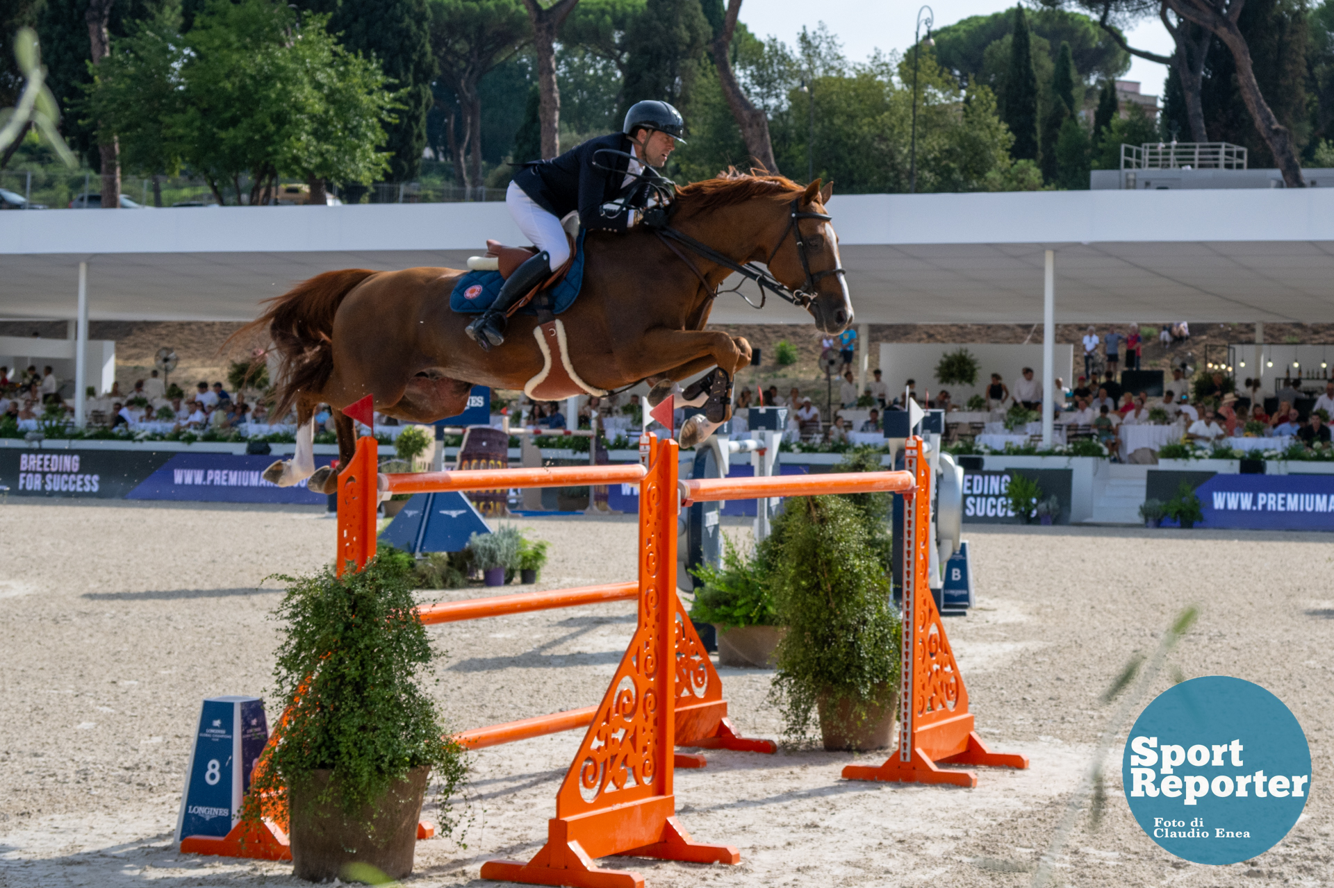 Horse riding Longines Global Champions Tour Rome 2024