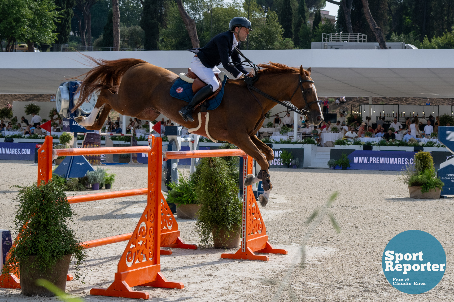 Horse riding Longines Global Champions Tour Rome 2024