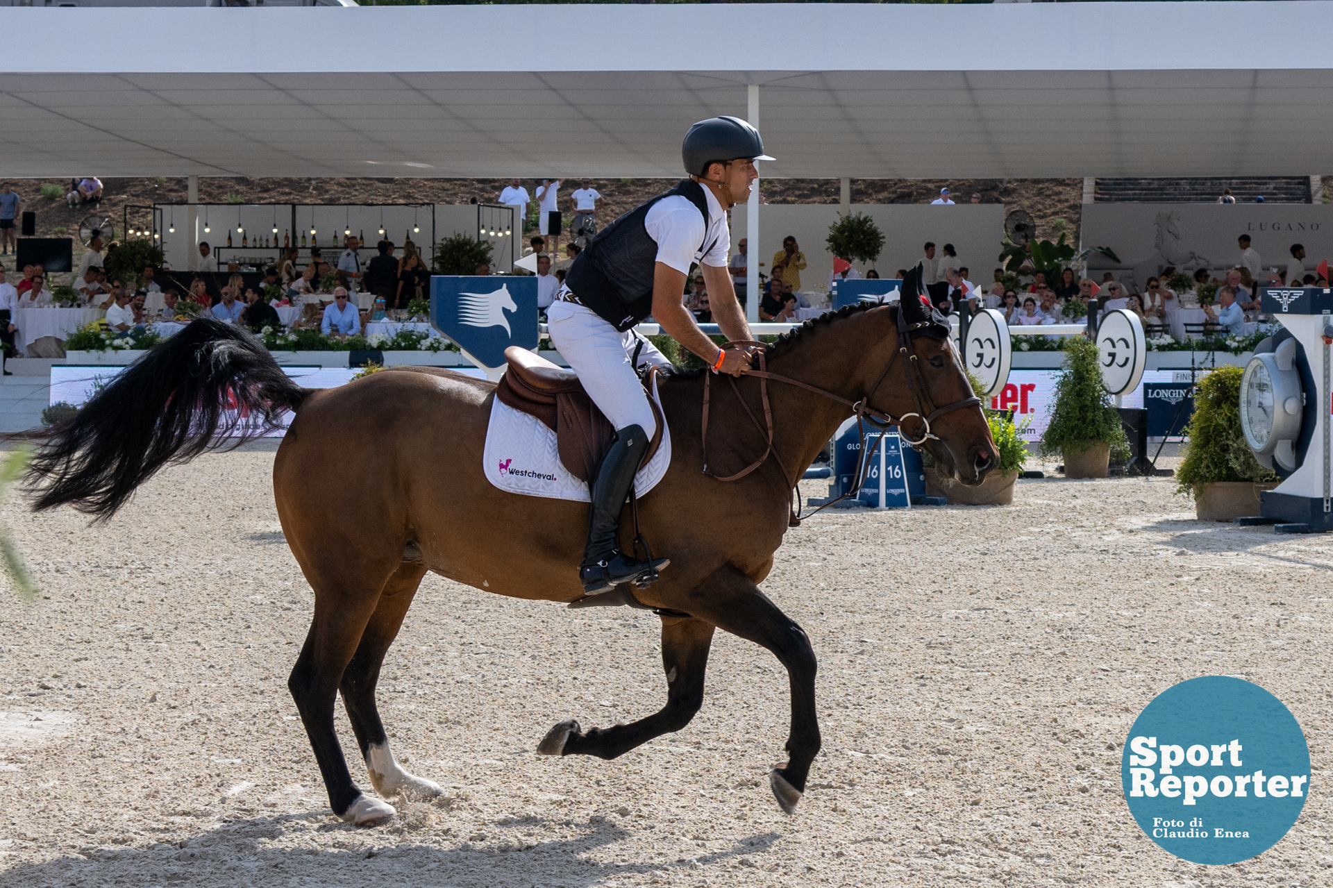 Horse riding Longines Global Champions Tour Rome 2024