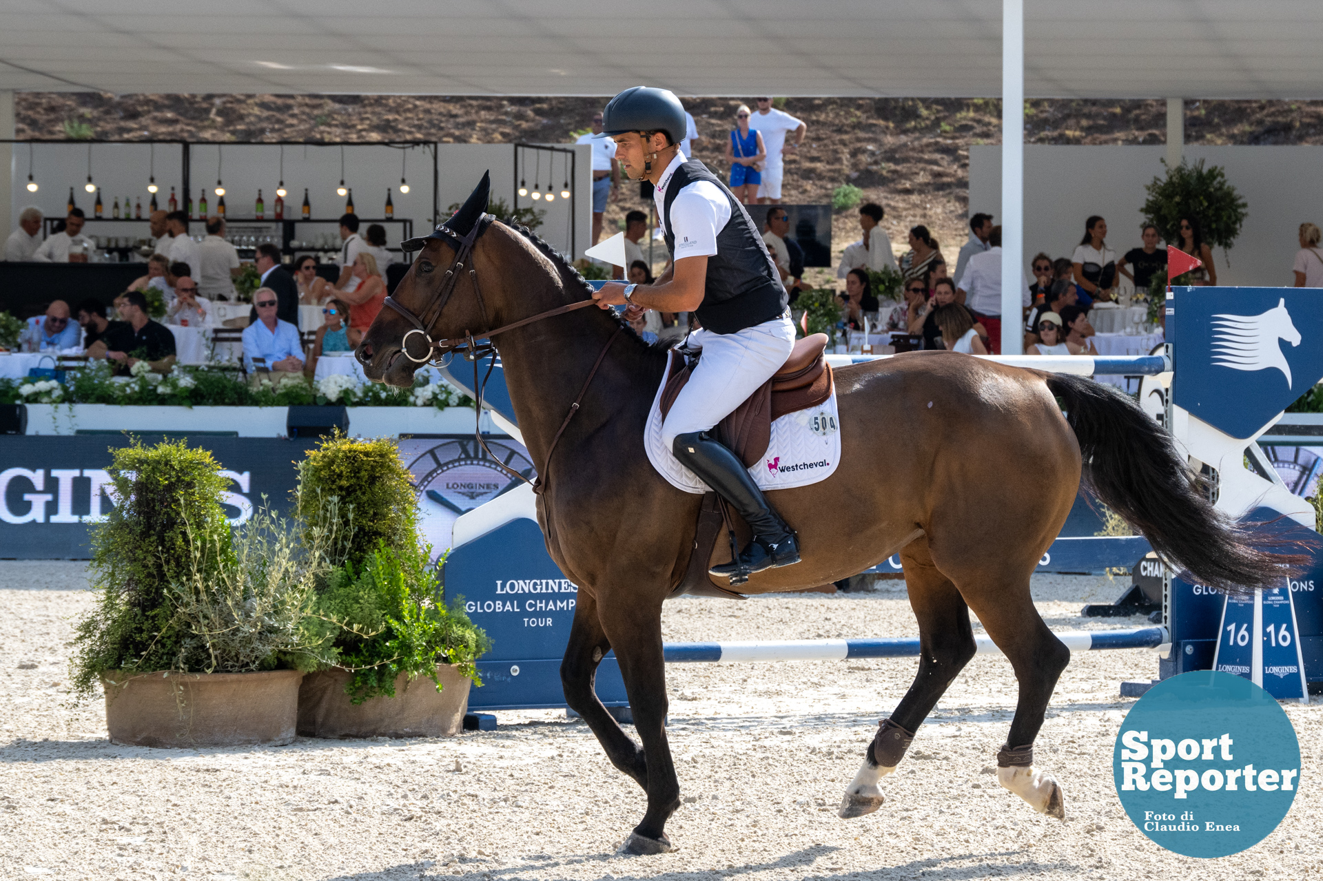 Horse riding Longines Global Champions Tour Rome 2024