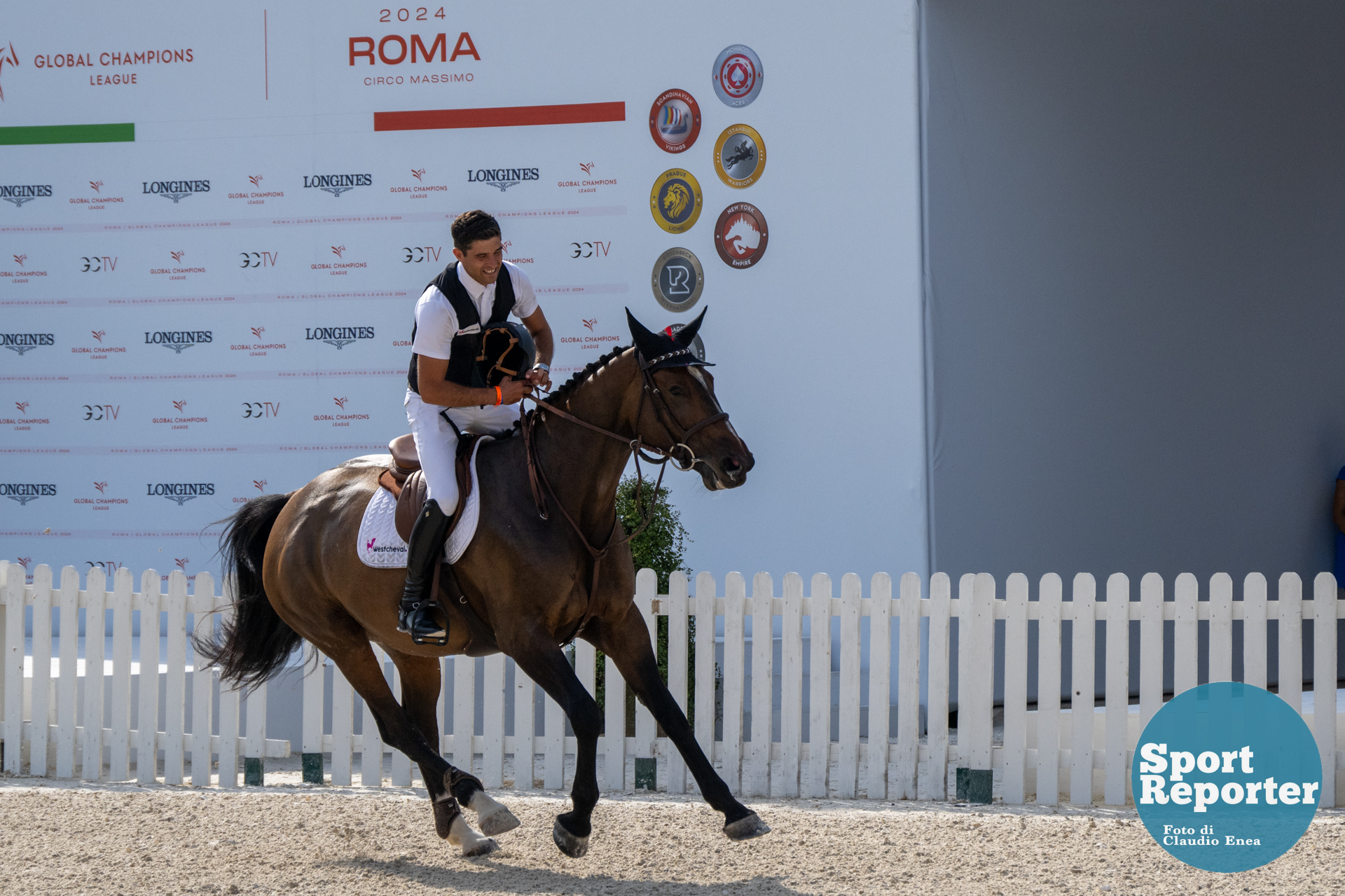 Horse riding Longines Global Champions Tour Rome 2024