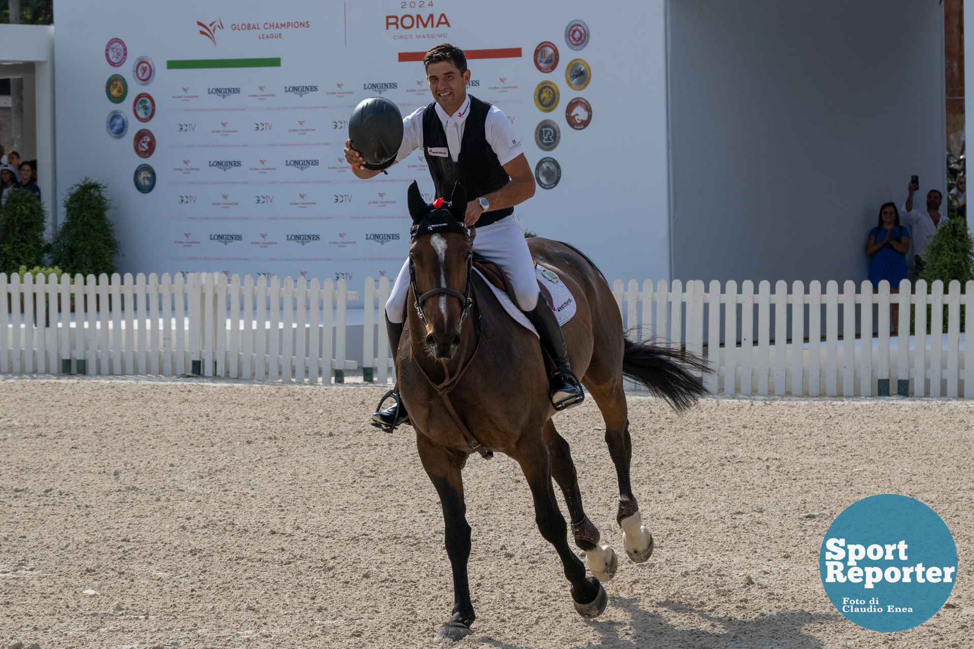 Horse riding Longines Global Champions Tour Rome 2024