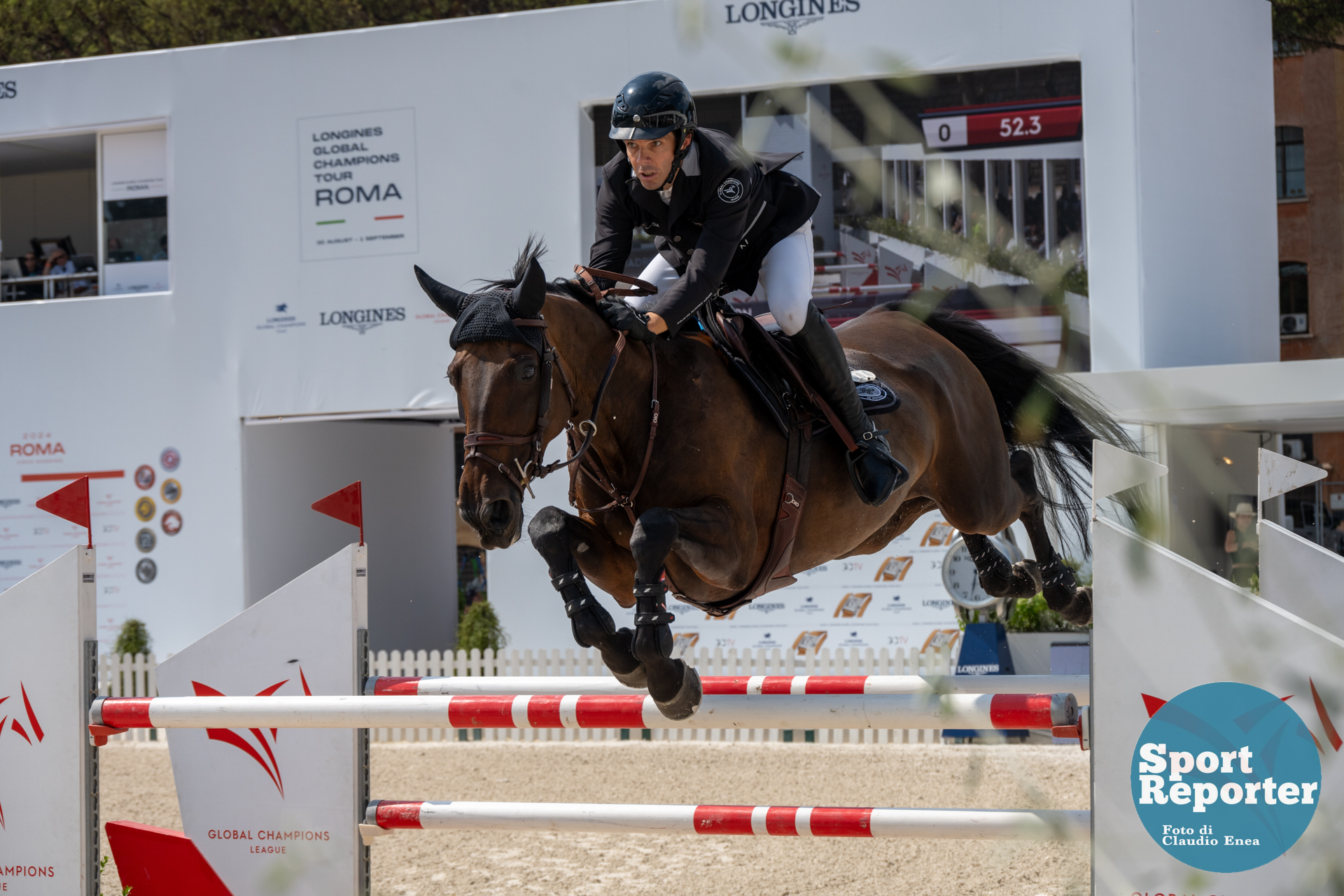 Riding Longines Global Champions League Rome 2024