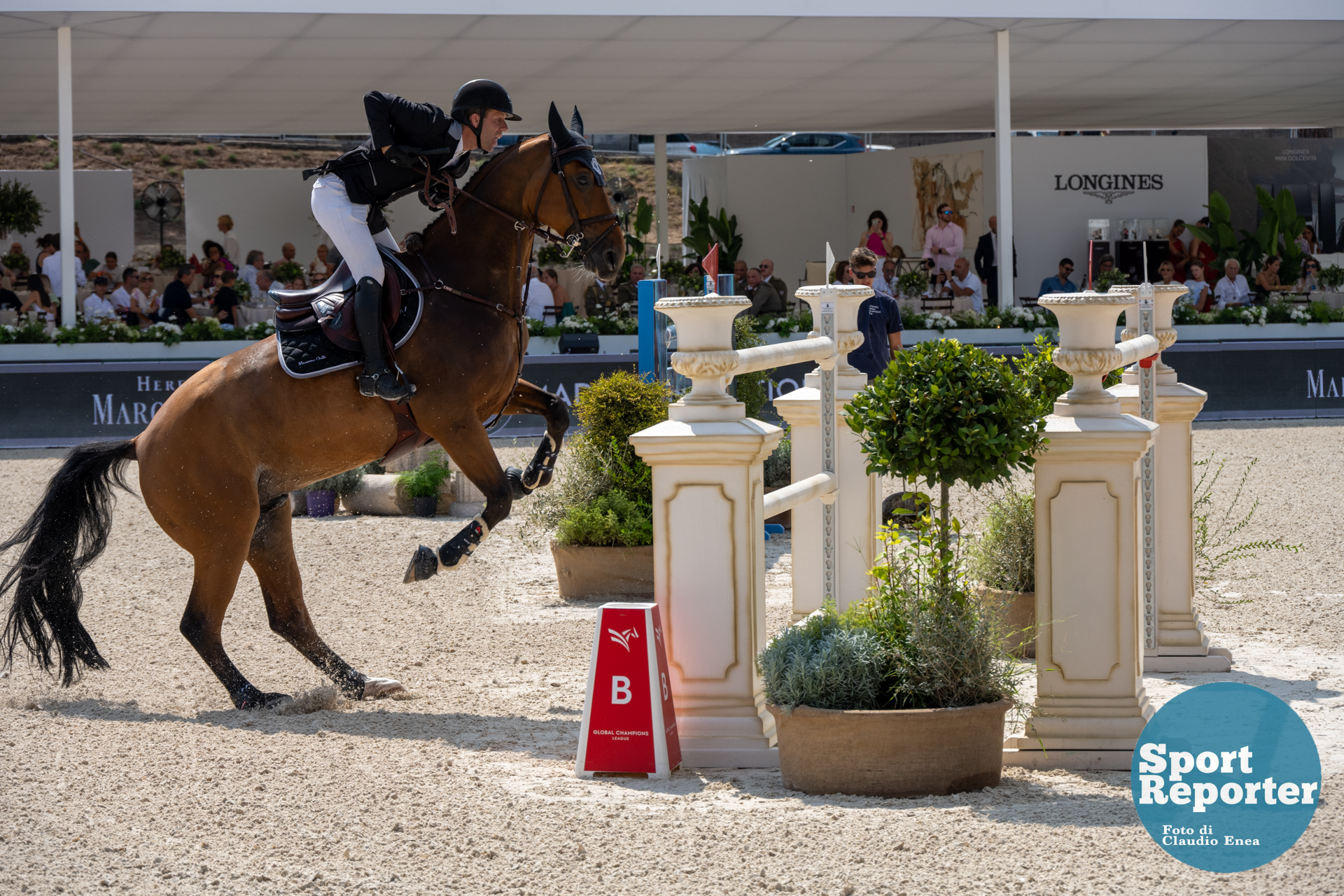 Riding Longines Global Champions League Rome 2024