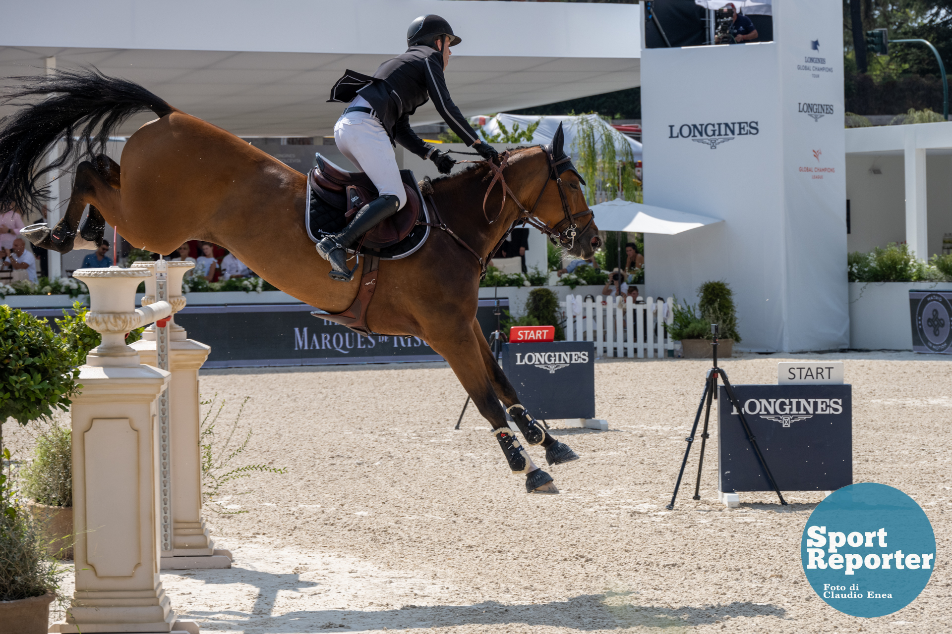 Riding Longines Global Champions League Rome 2024