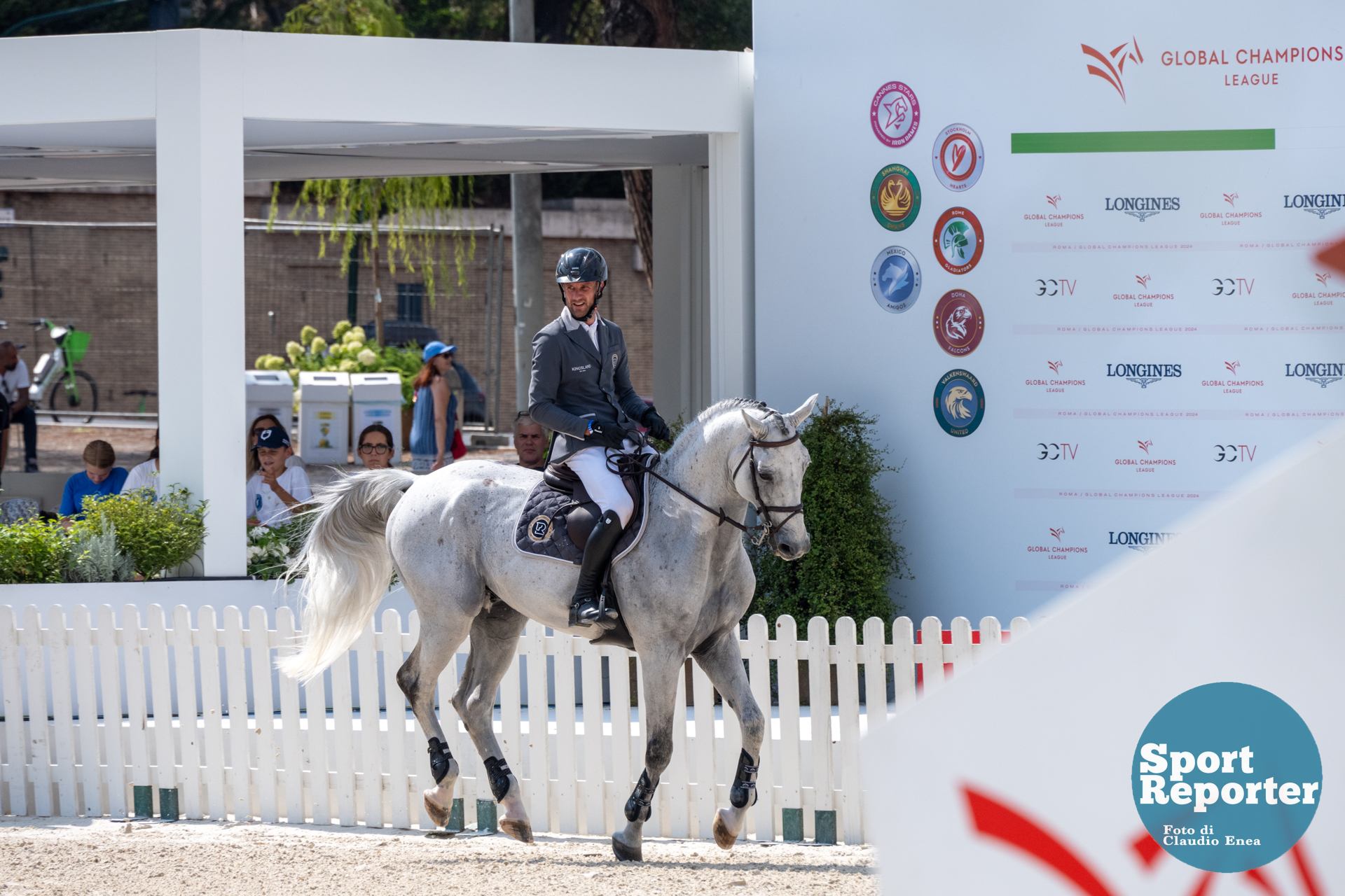 Riding Longines Global Champions League Rome 2024