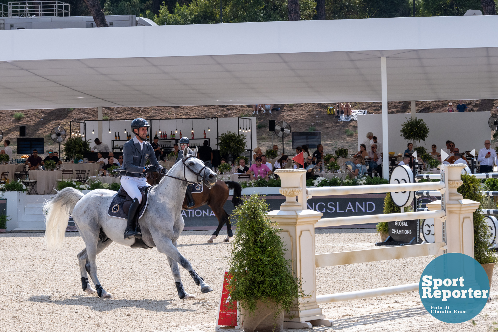 Riding Longines Global Champions League Rome 2024