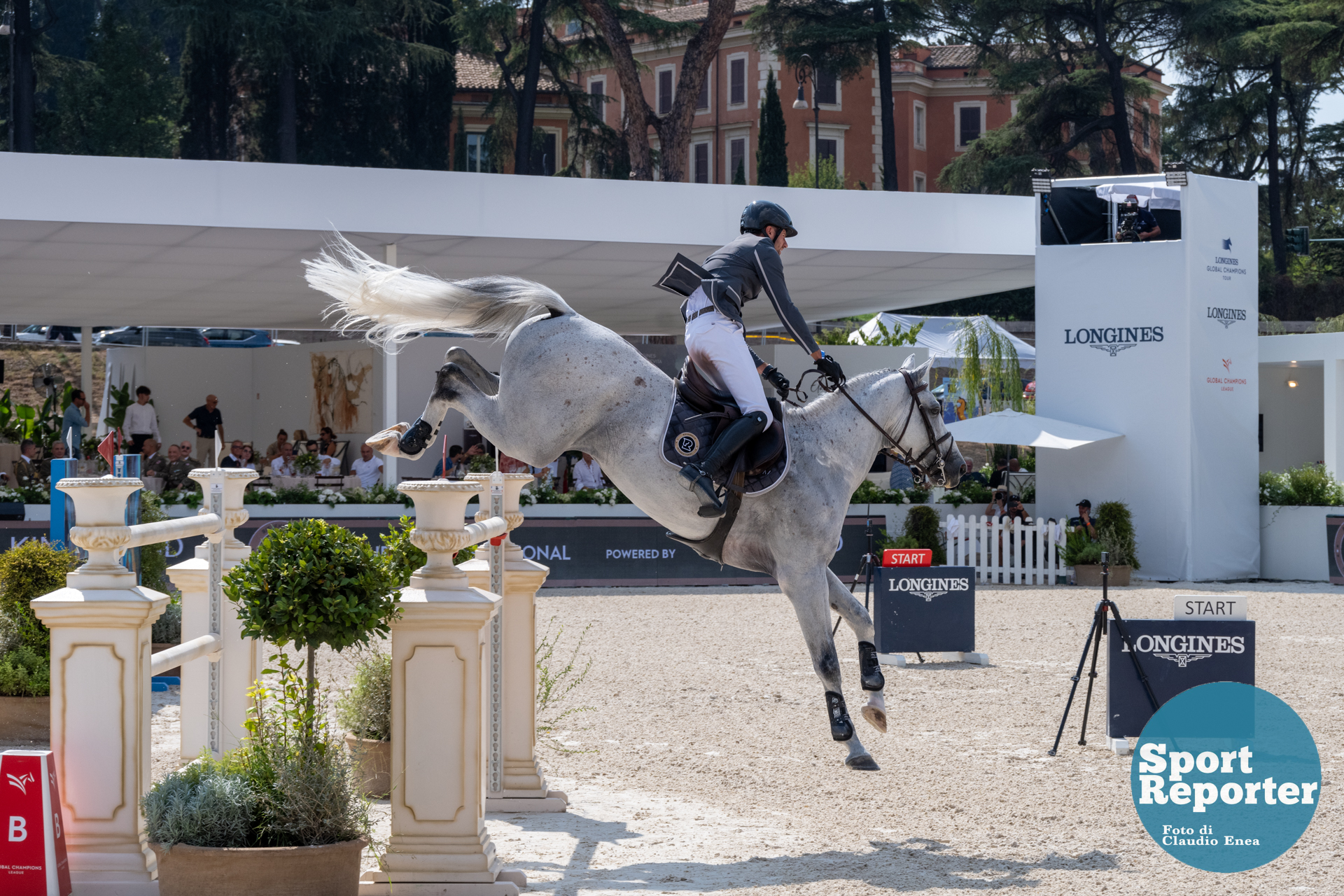 Riding Longines Global Champions League Rome 2024