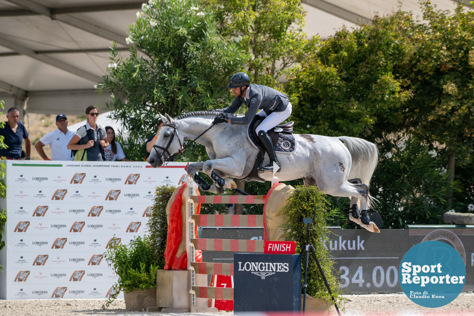 Riding Longines Global Champions League Rome 2024