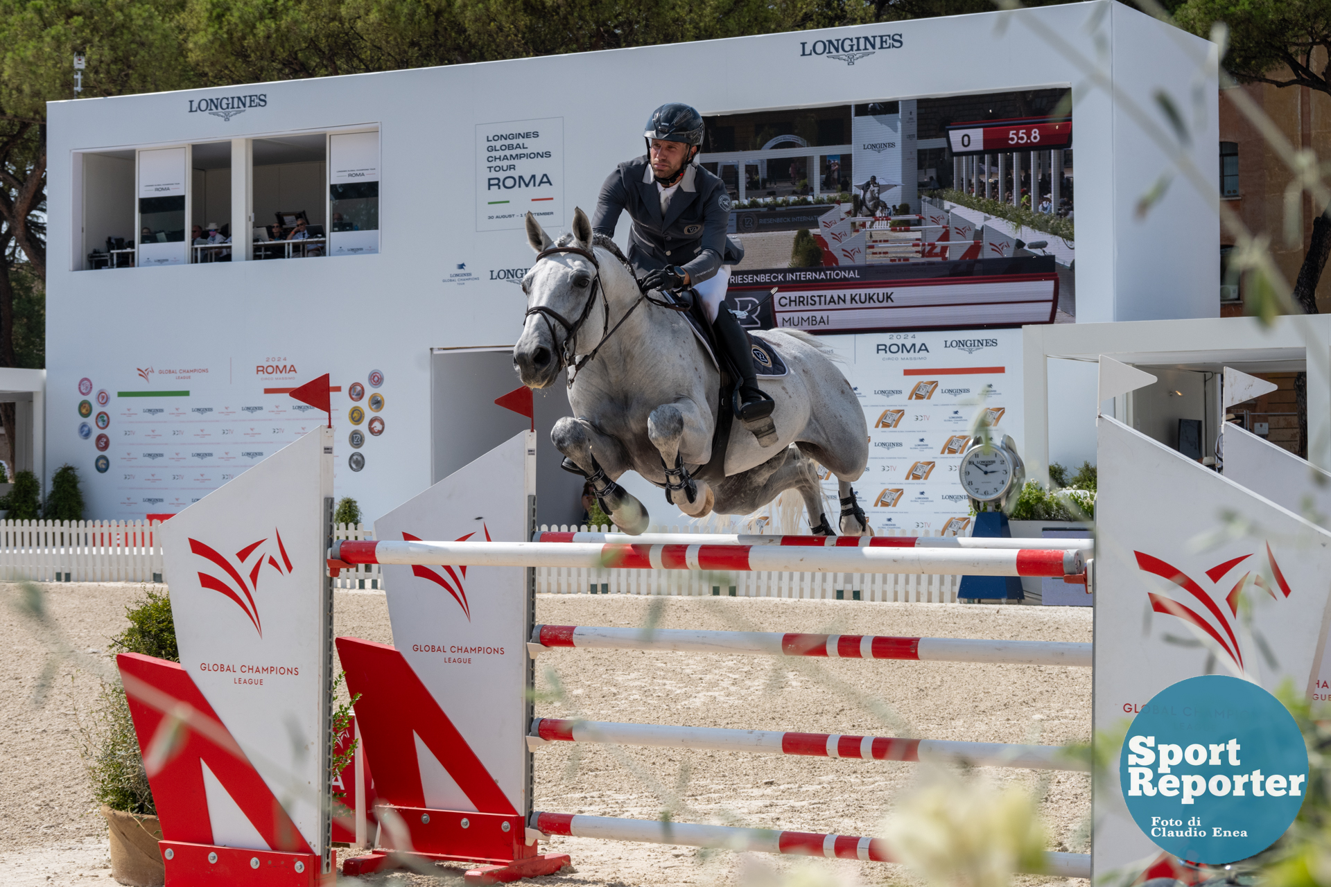 Riding Longines Global Champions League Rome 2024