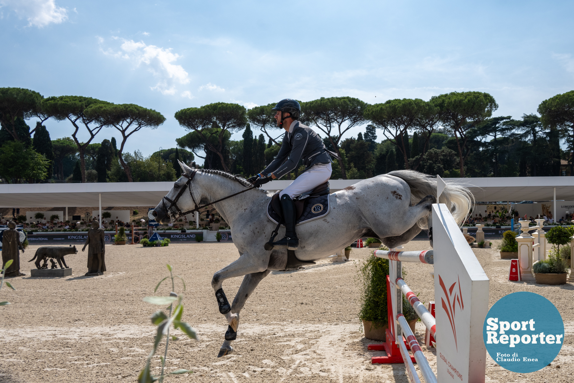 Riding Longines Global Champions League Rome 2024