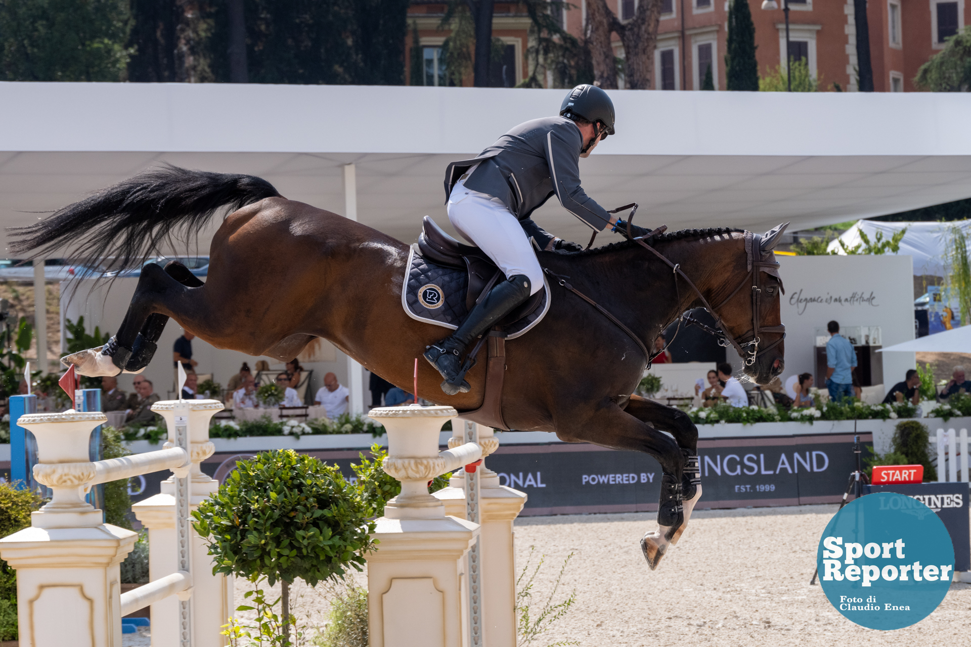 Riding Longines Global Champions League Rome 2024