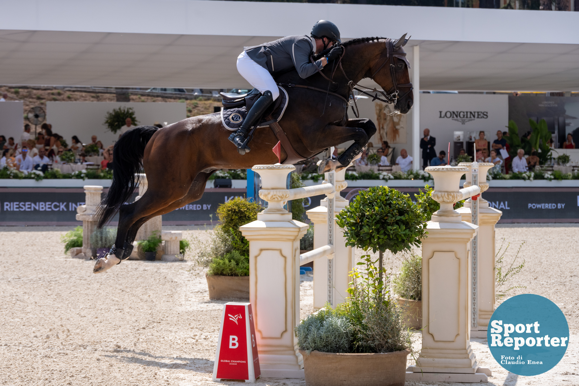 Riding Longines Global Champions League Rome 2024