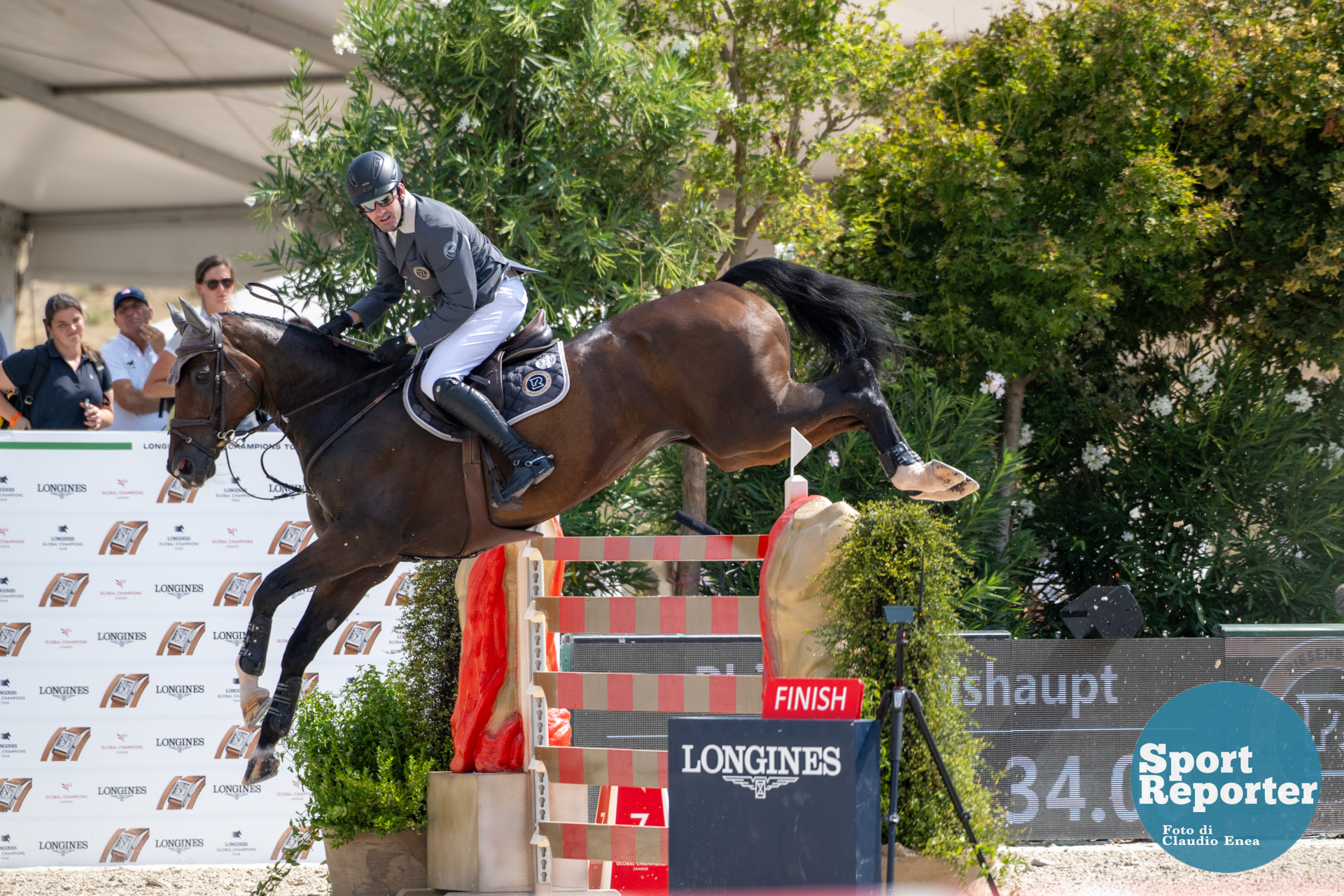 Riding Longines Global Champions League Rome 2024