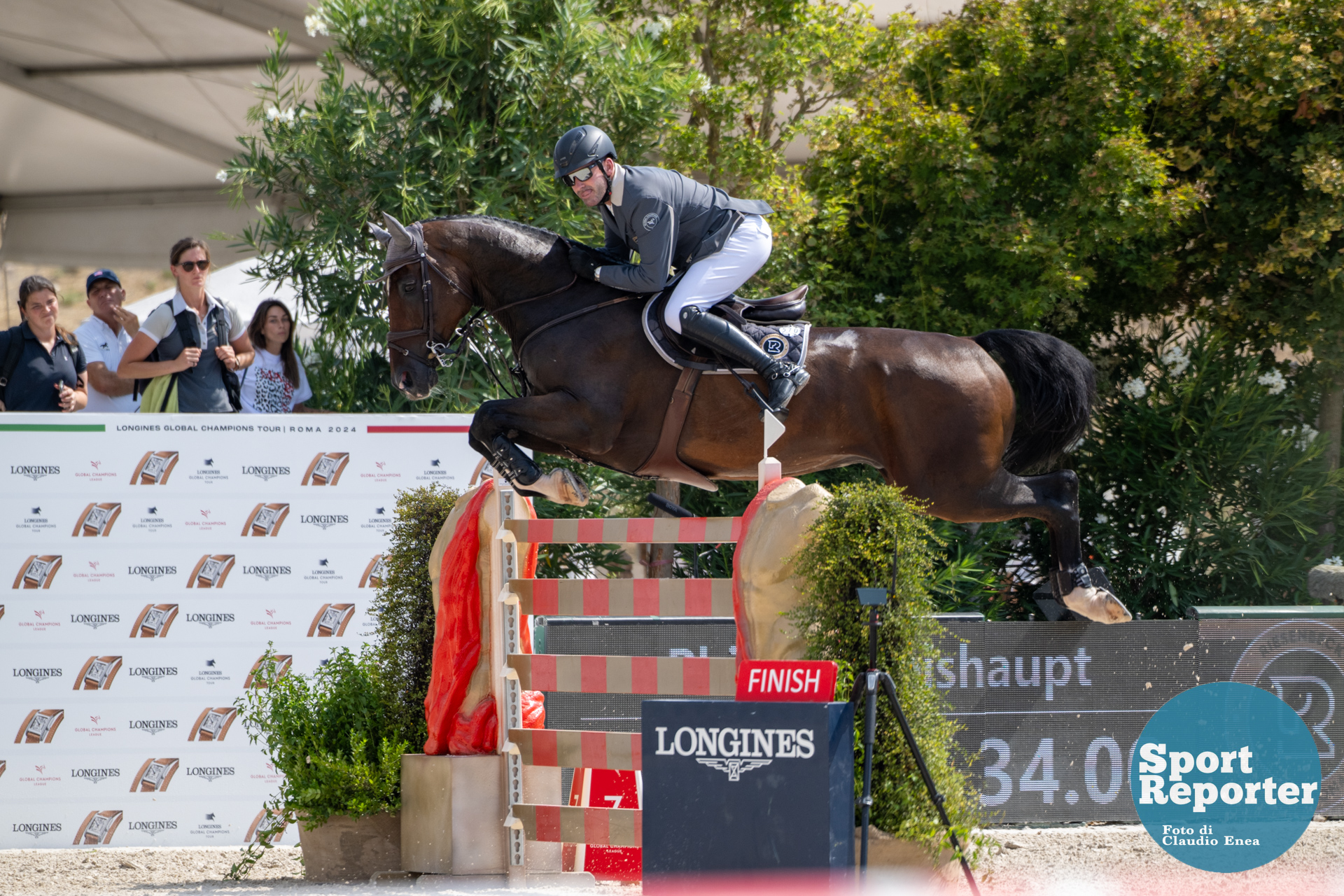 Riding Longines Global Champions League Rome 2024