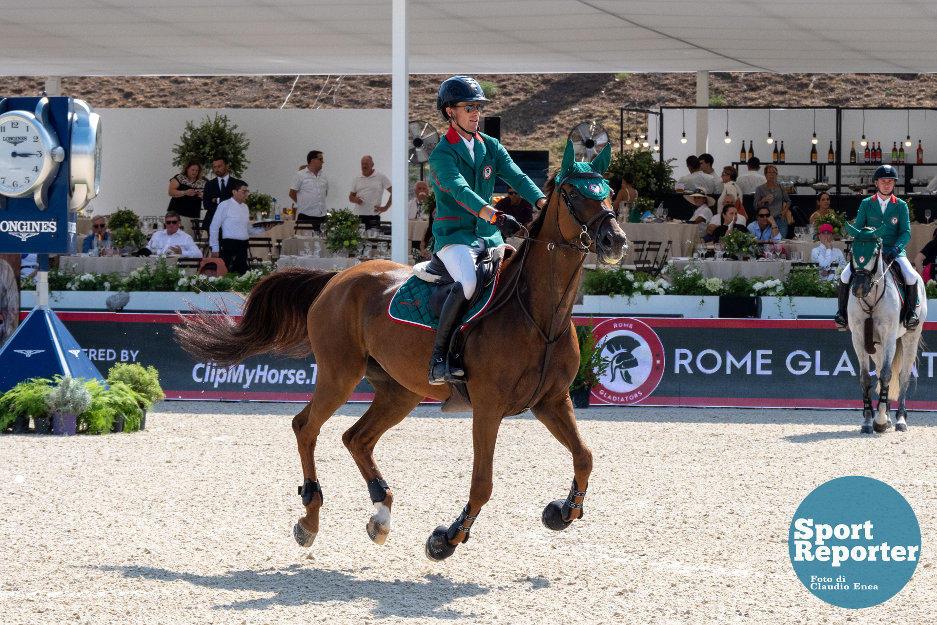 Riding Longines Global Champions League Rome 2024