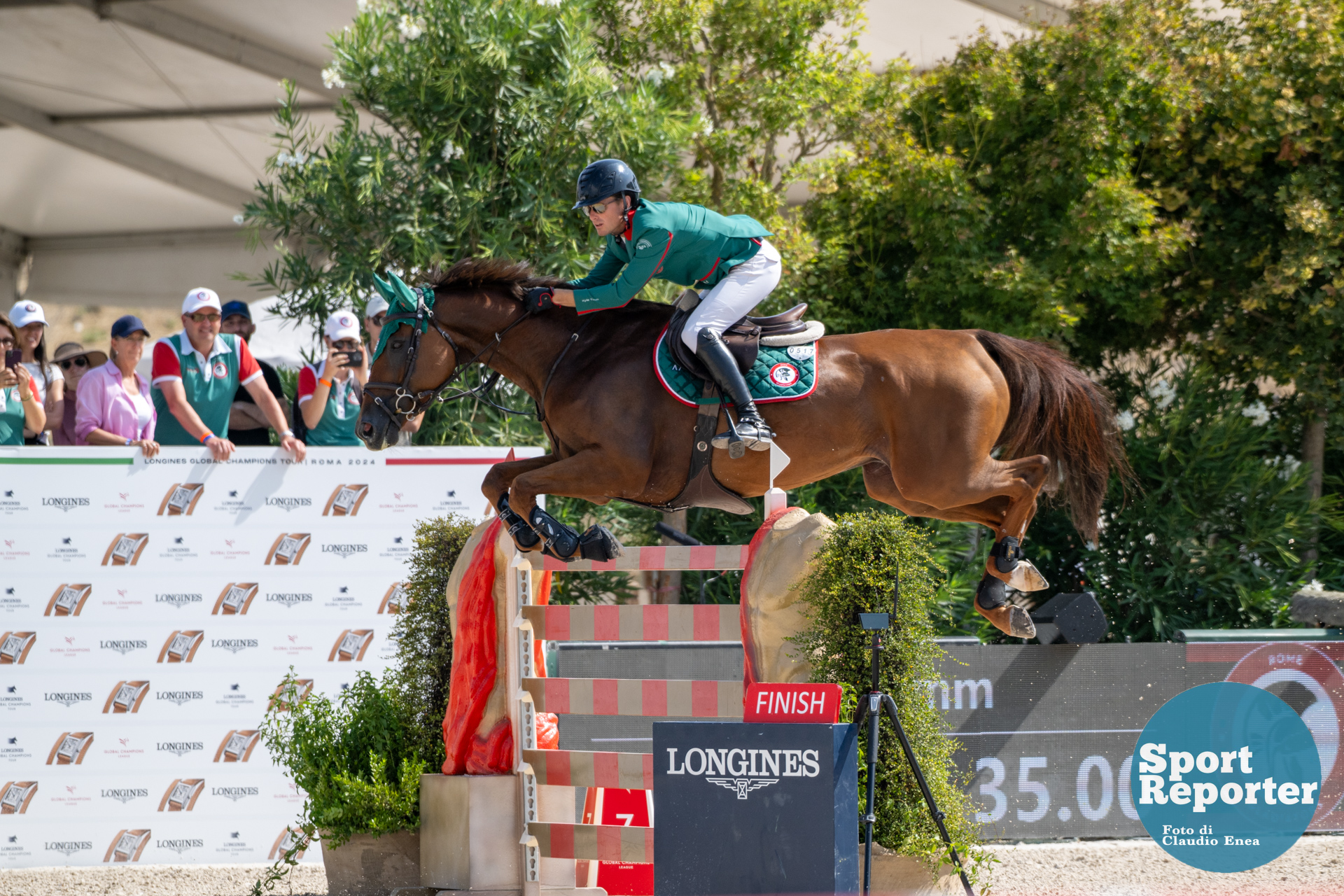 Riding Longines Global Champions League Rome 2024