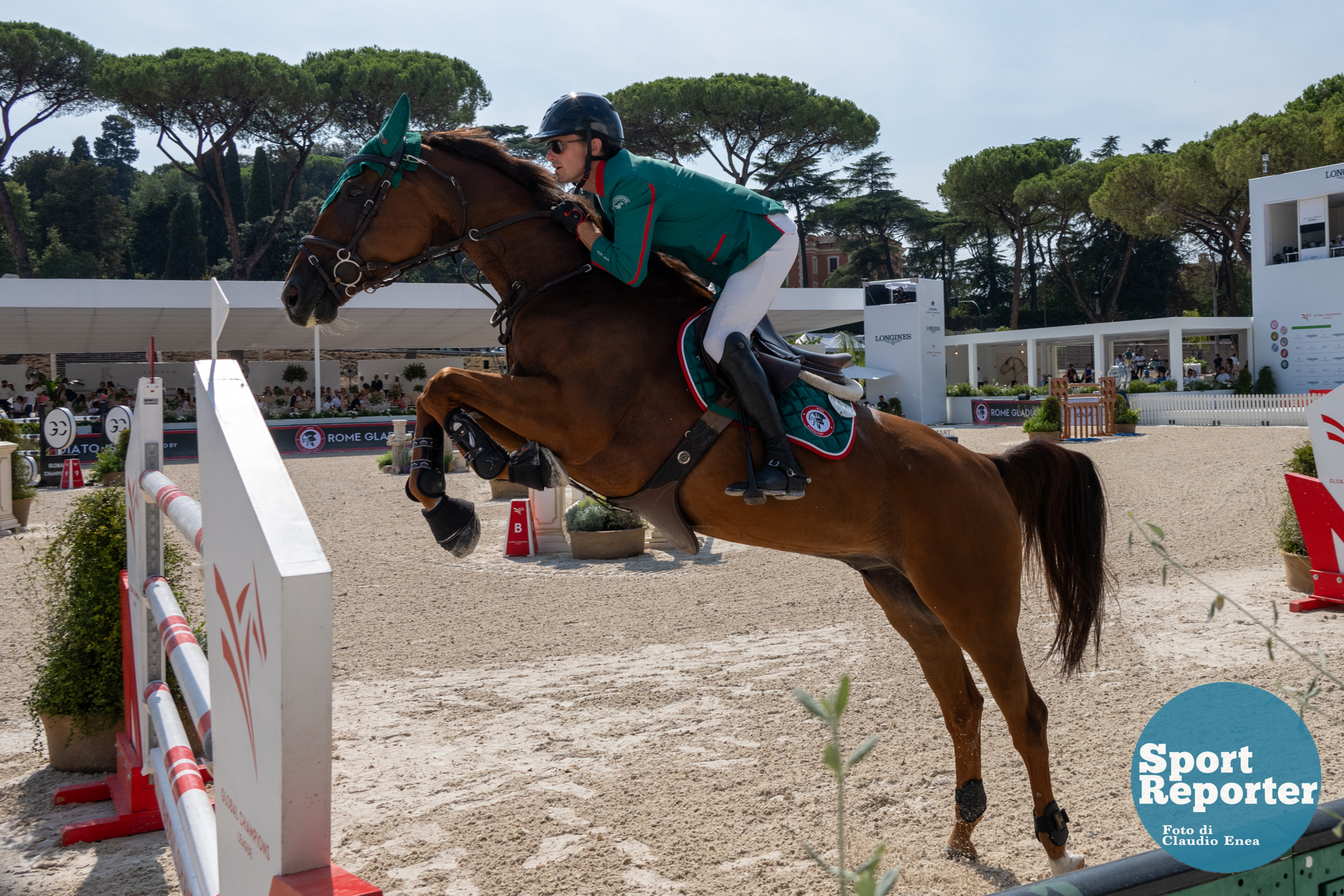 Riding Longines Global Champions League Rome 2024