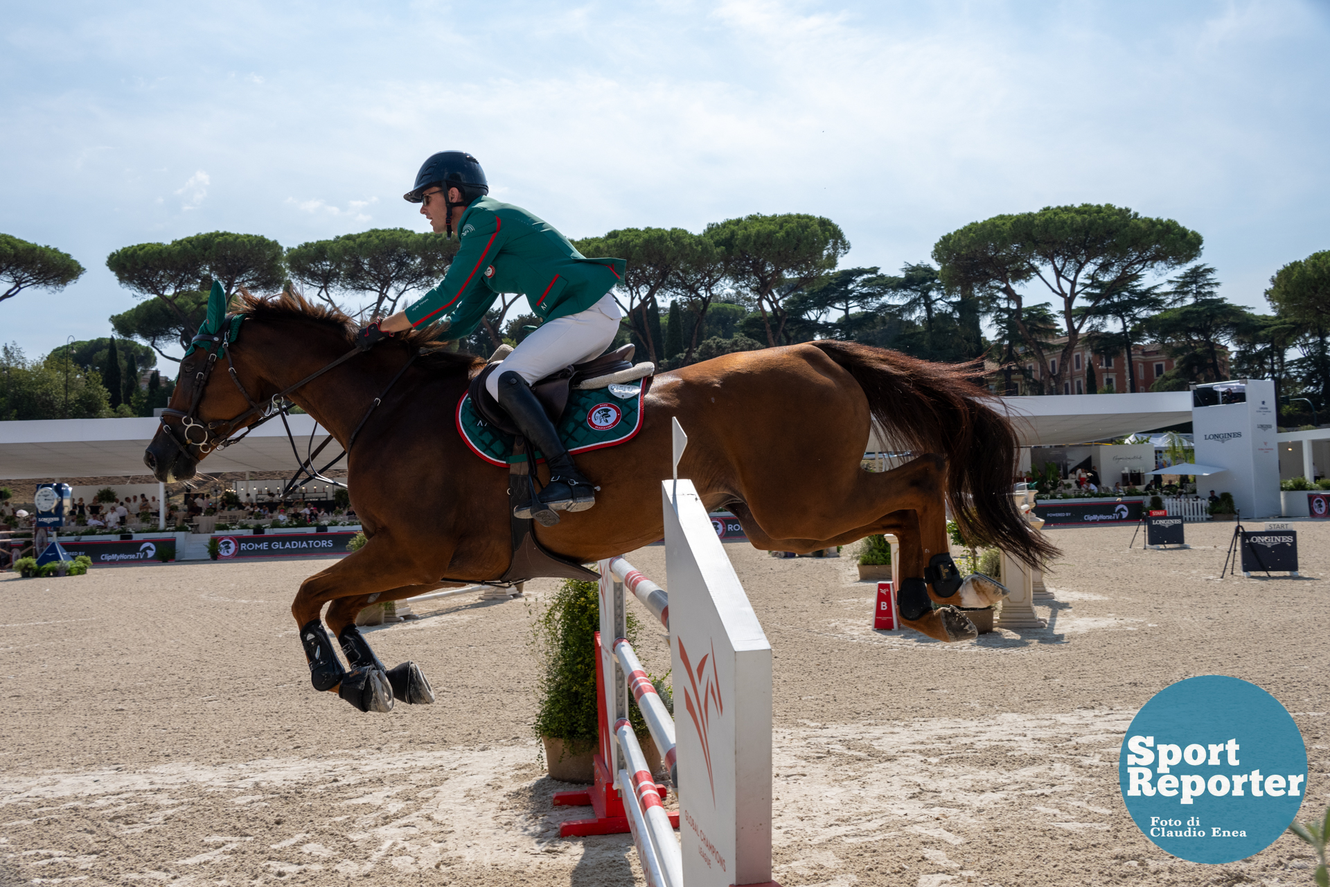 Riding Longines Global Champions League Rome 2024