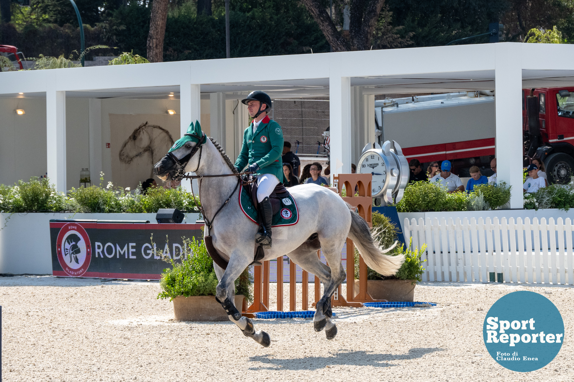 Riding Longines Global Champions League Rome 2024