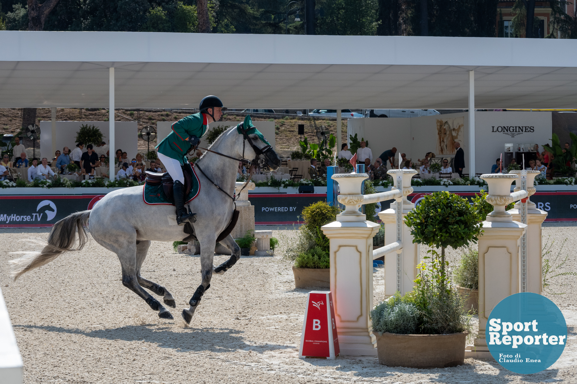 Riding Longines Global Champions League Rome 2024