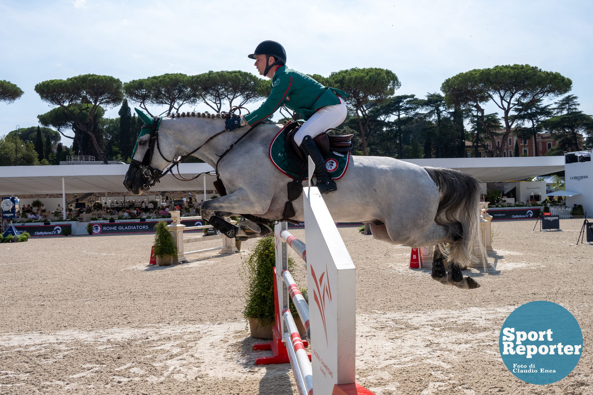 Riding Longines Global Champions League Rome 2024