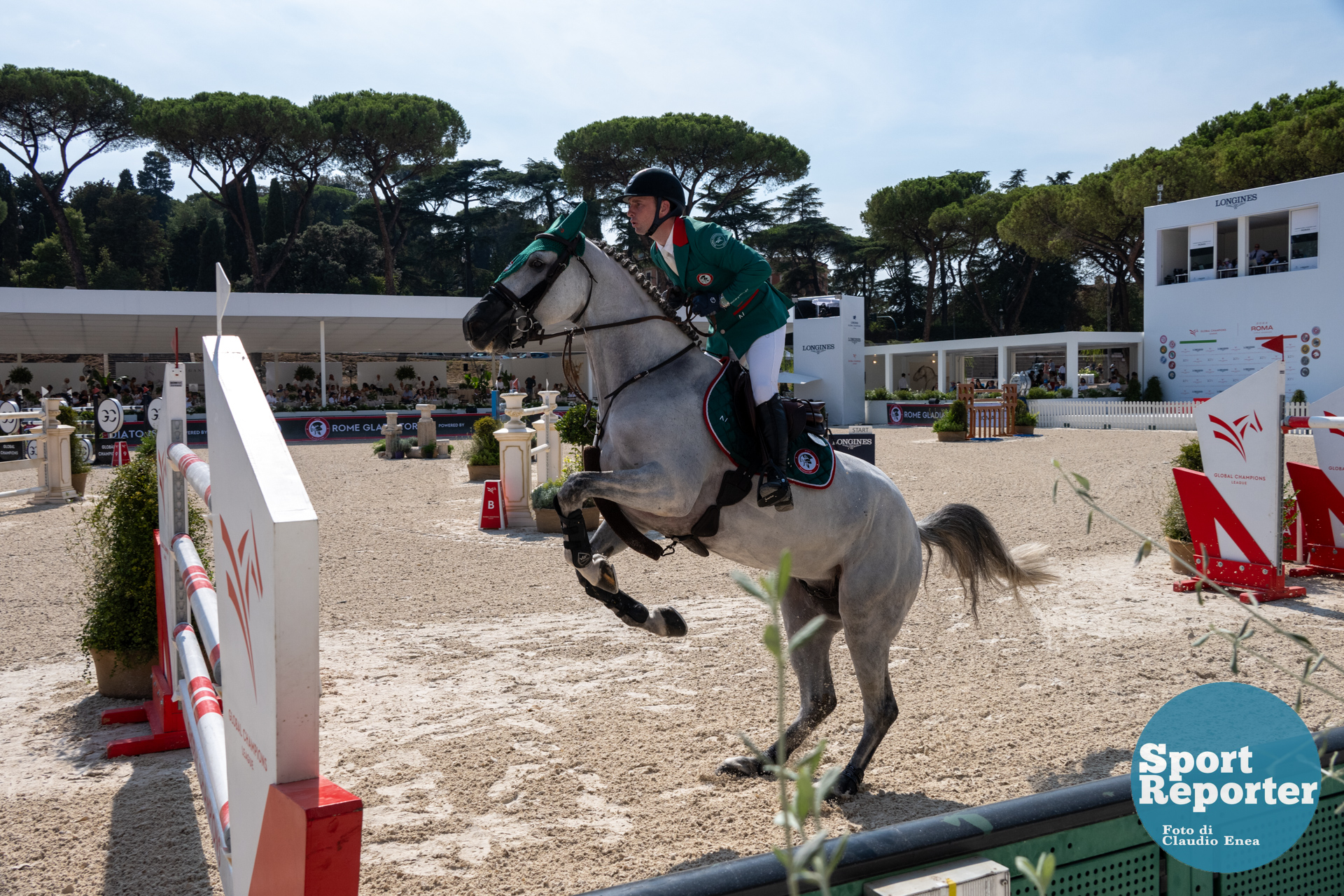 Riding Longines Global Champions League Rome 2024