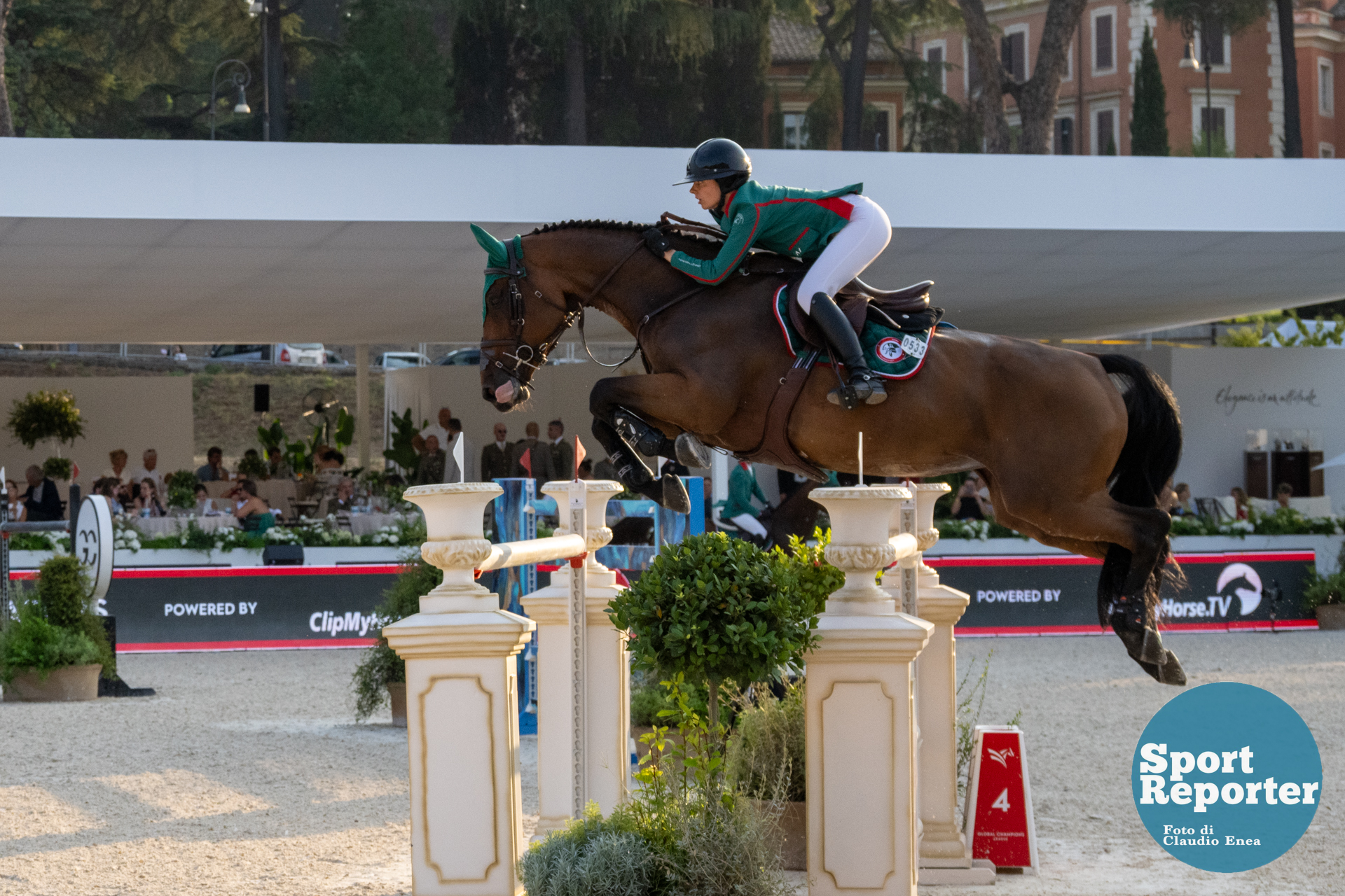 Riding Longines Global Champions League Rome 2024