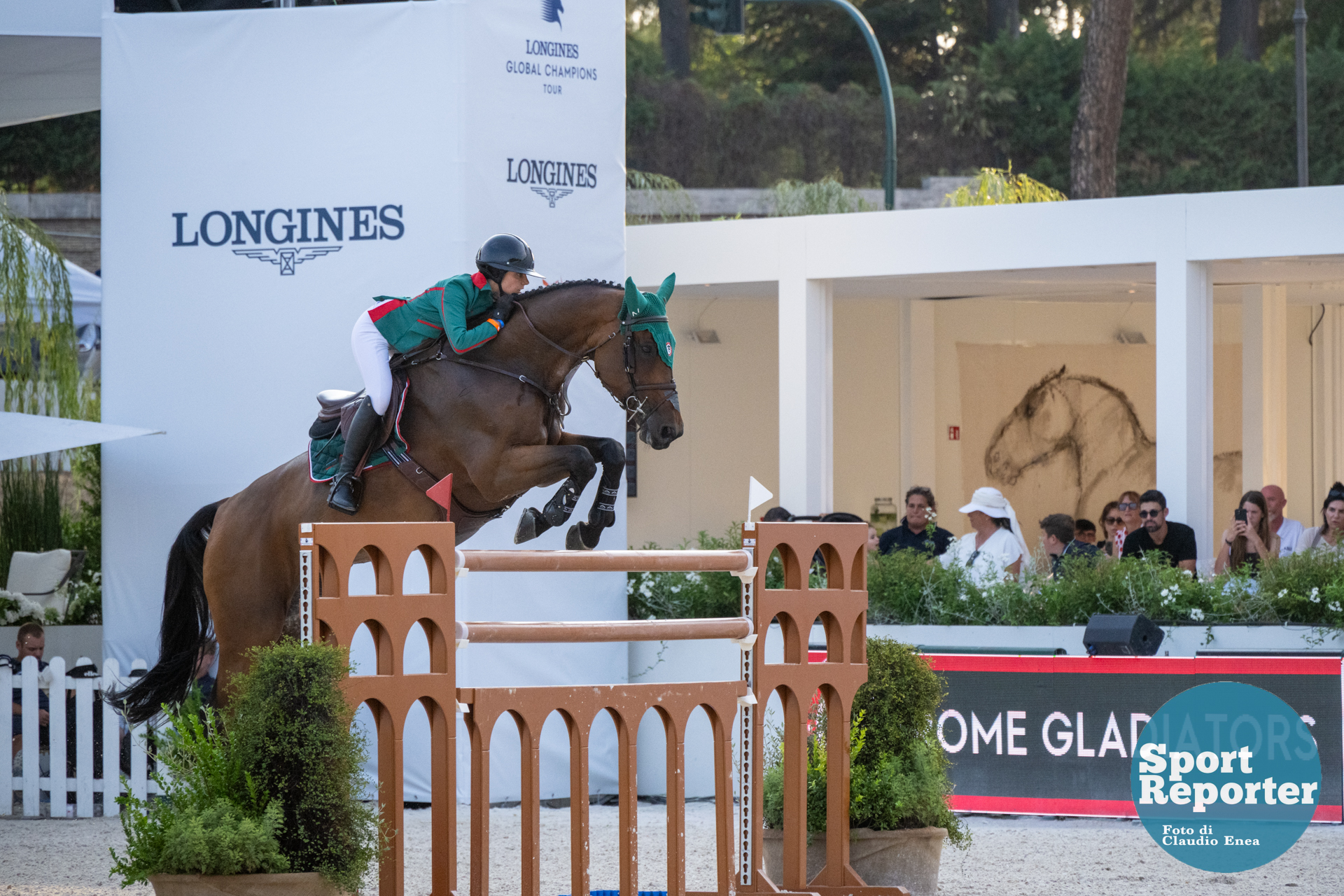 Riding Longines Global Champions League Rome 2024